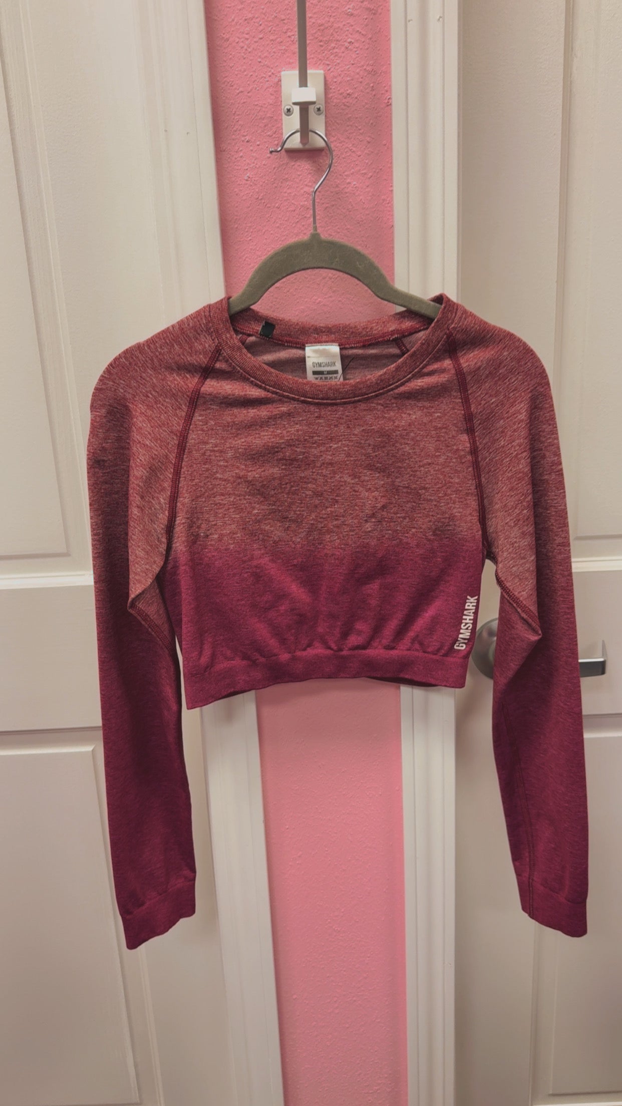 Gymshark Long Sleeve Size Medium