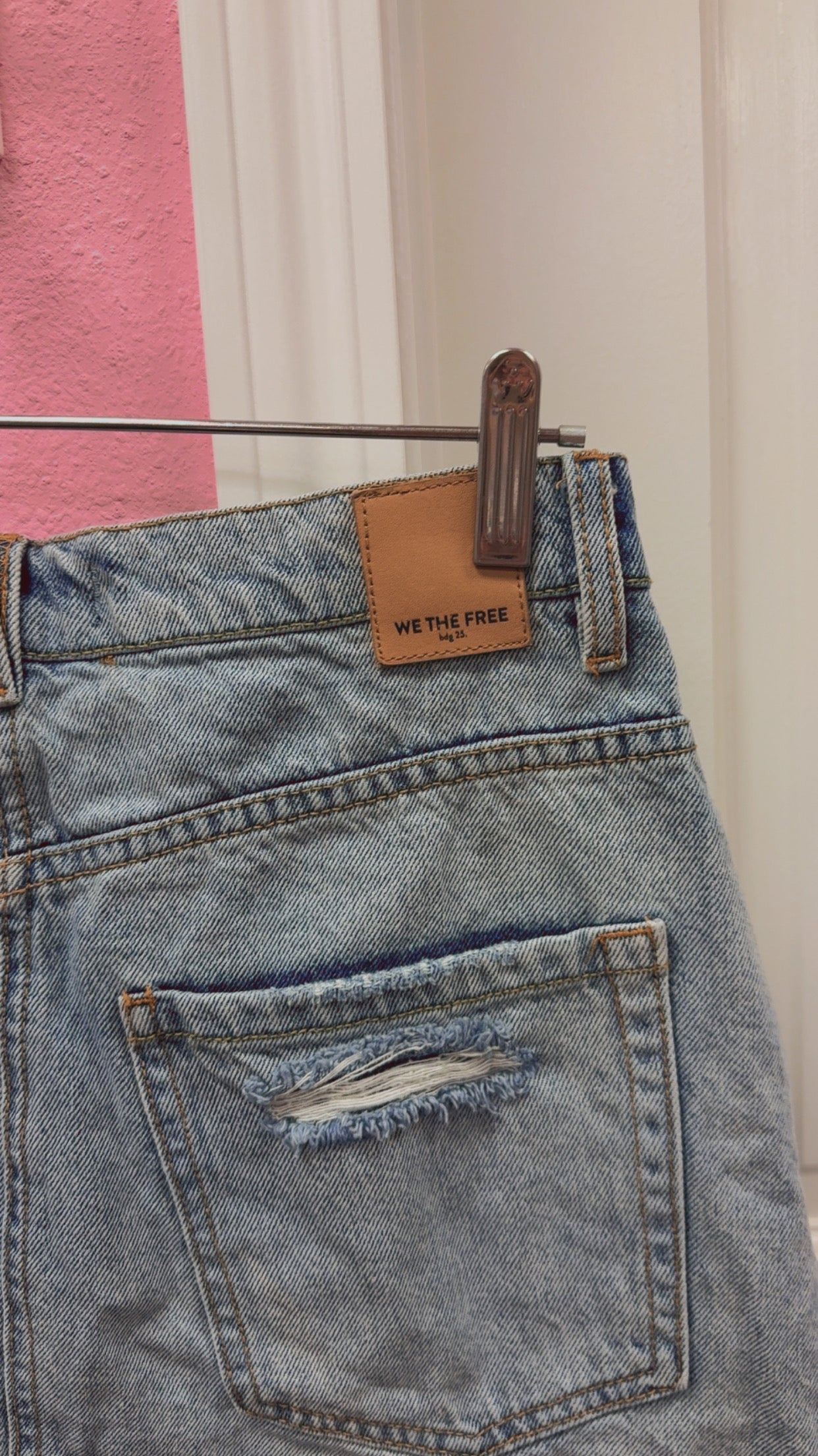 Free People ‘We The Free’ Denim Skirt Size 30