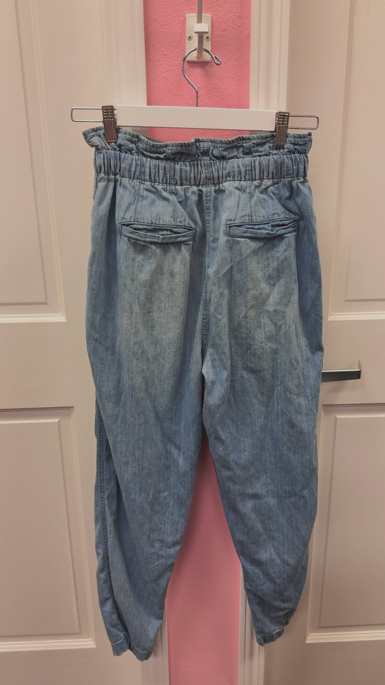 Free People Denim Trouser Size XS