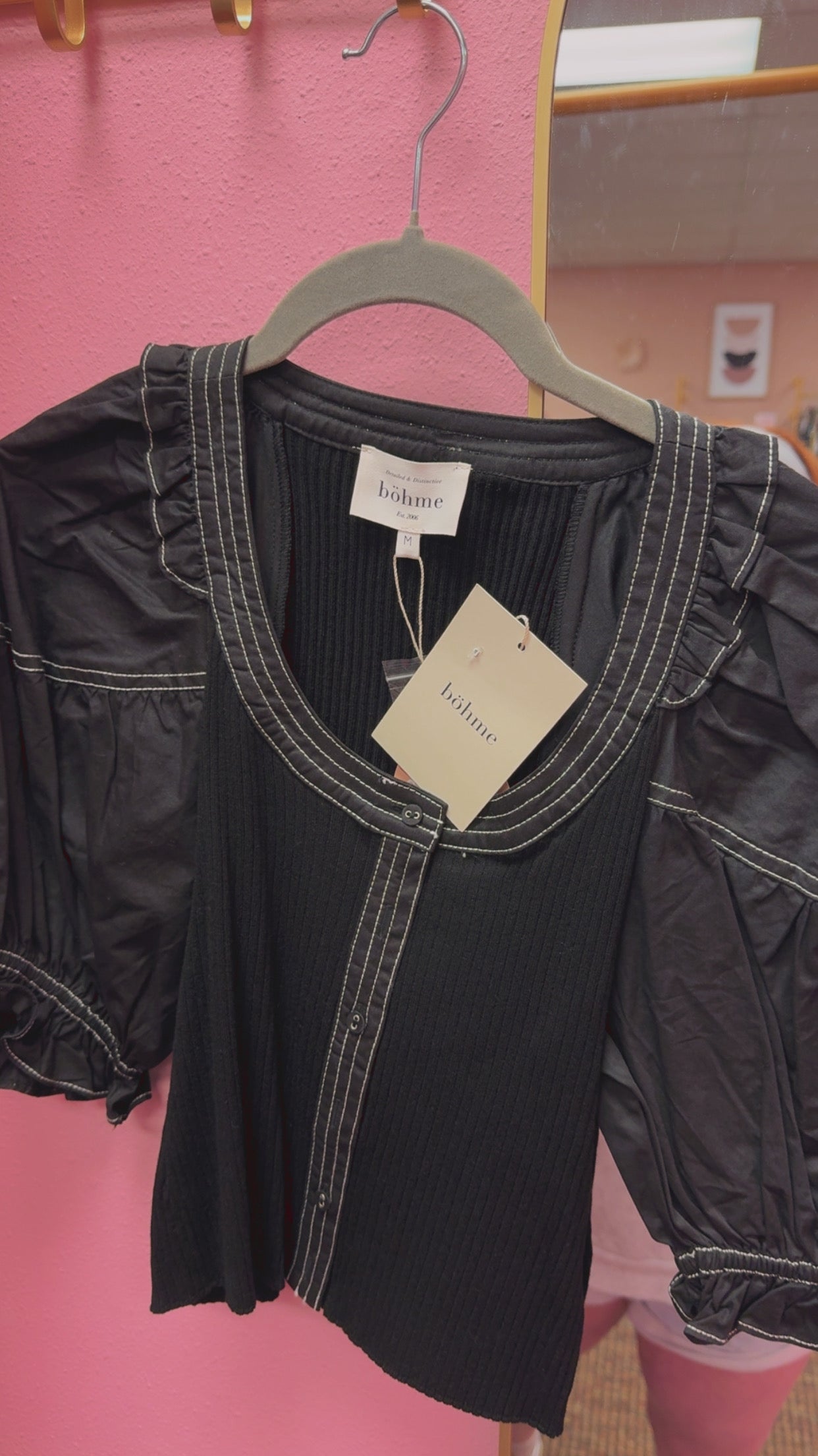 Böhme NWT Top Size Medium