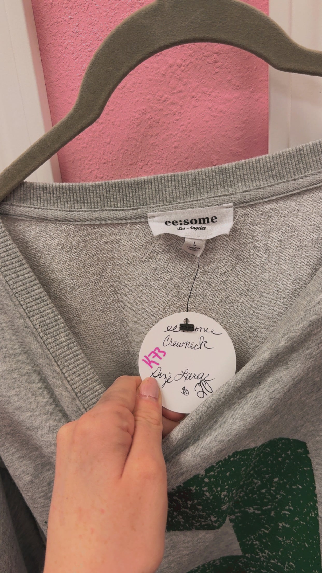 ee:some Los Angeles Crewneck Size Large