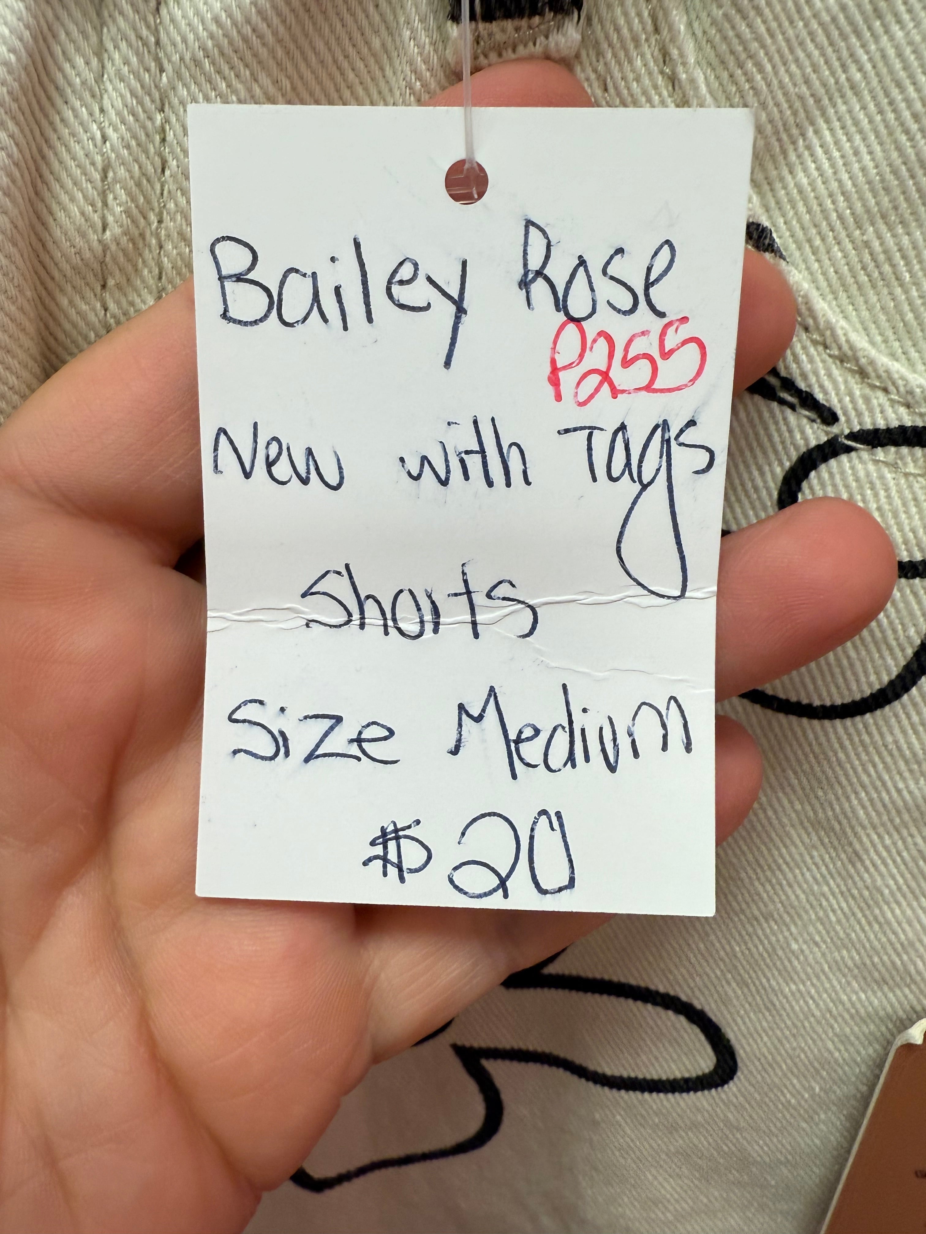 Bailey Rose Shorts Medium NWT
