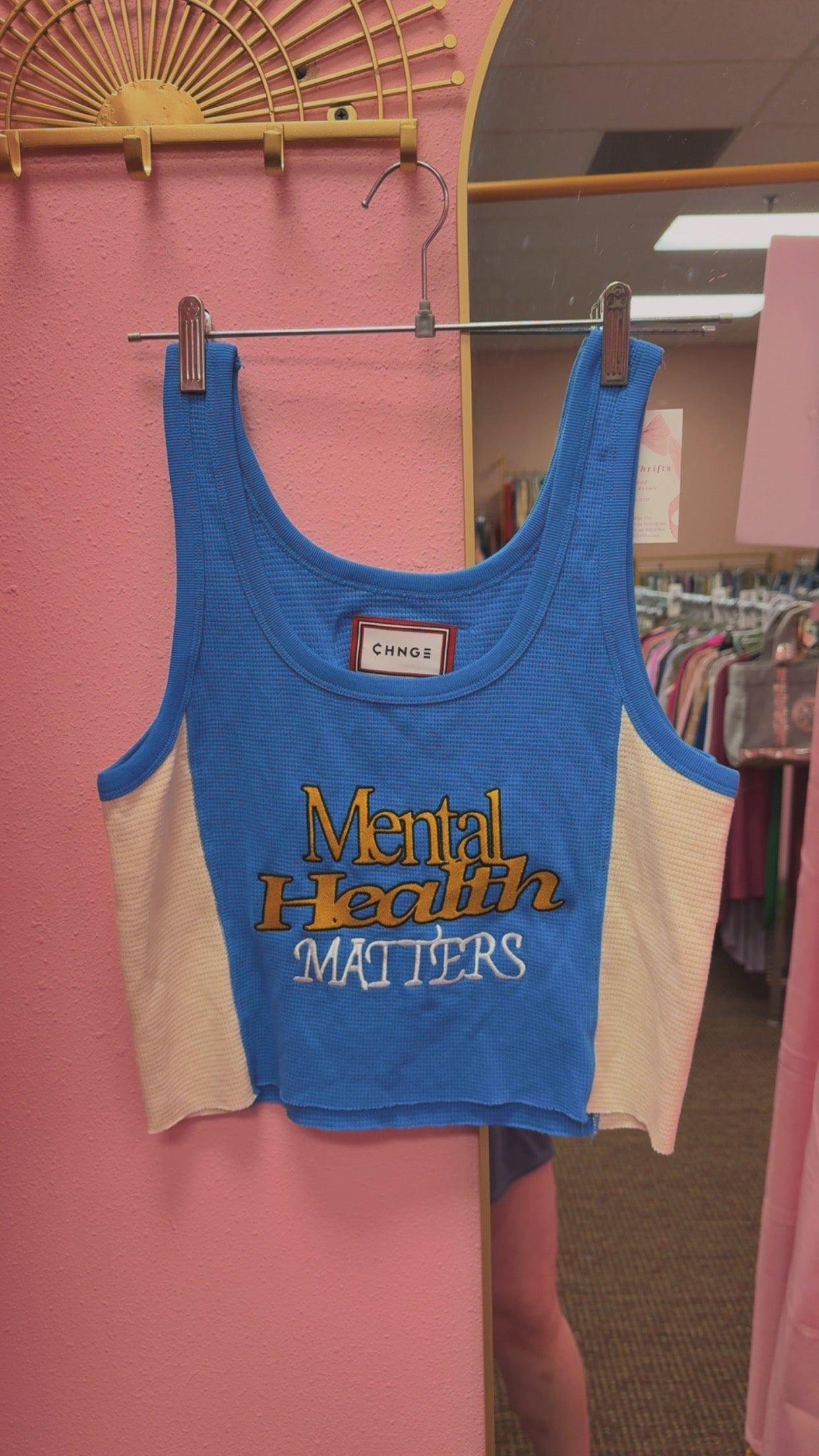 CHNGE Mental Health Matters Tank Size Large