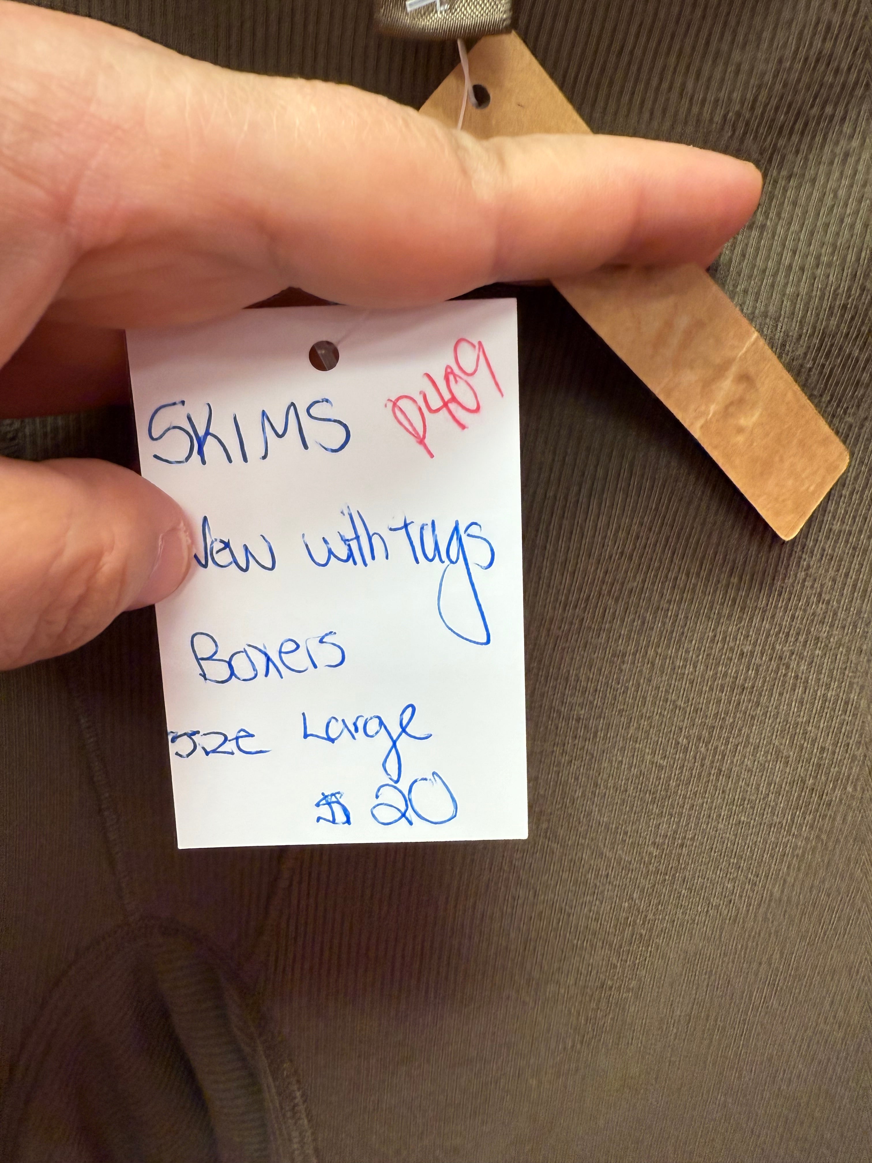 Skims Boxers Large NWT