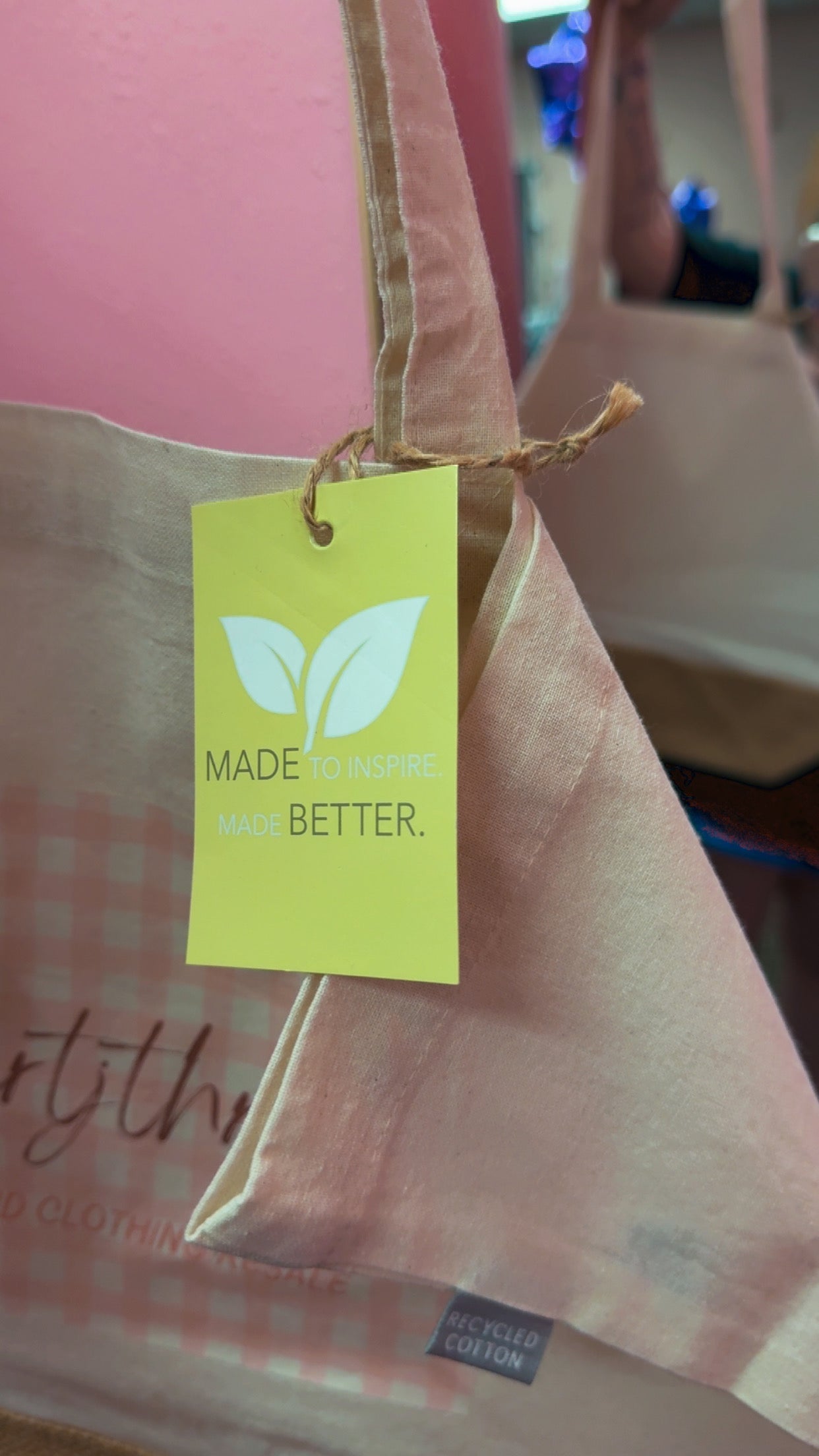 CourtJThrifts Reusable Tote Bags