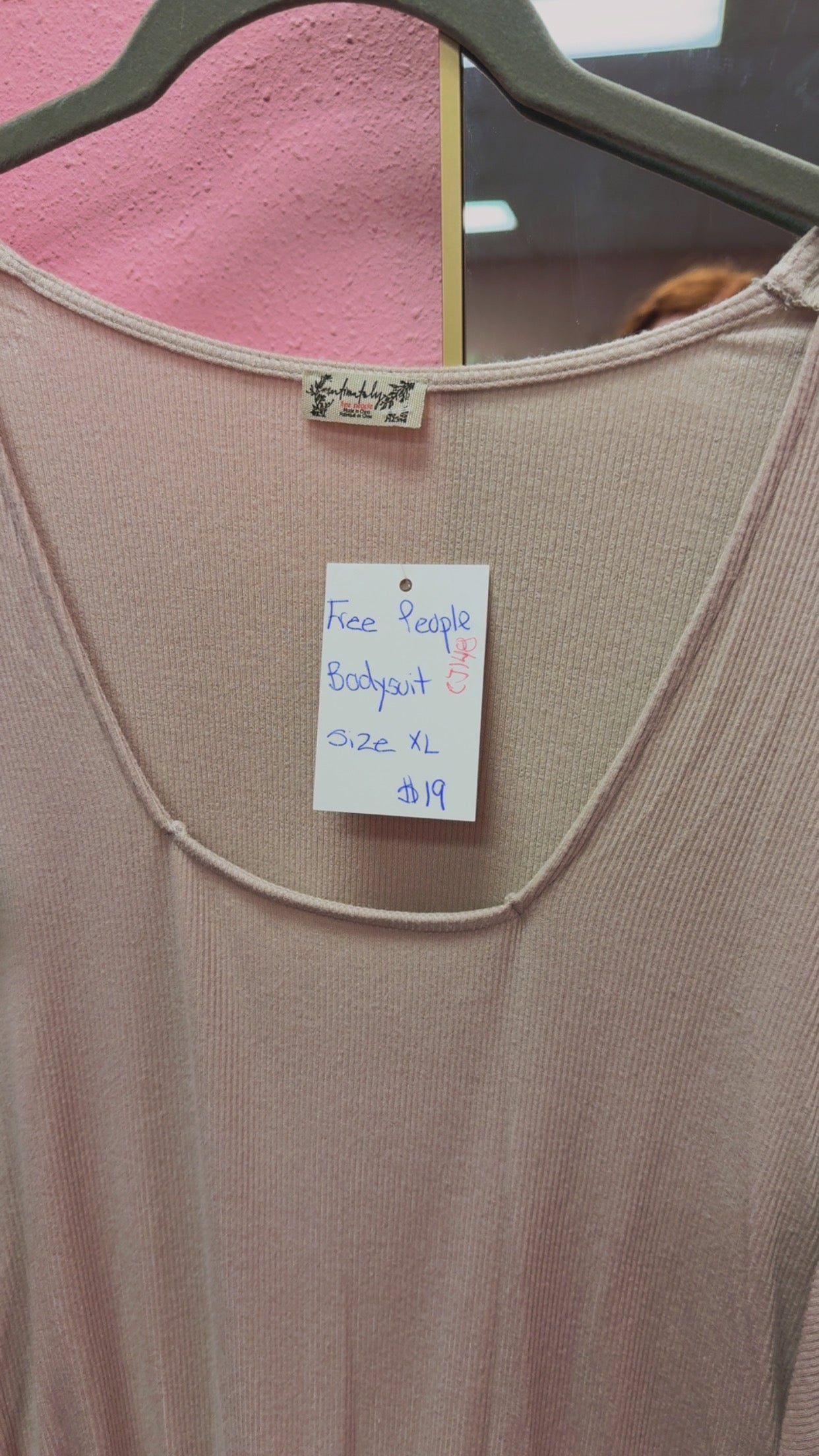 Free People Bodysuit Size XL