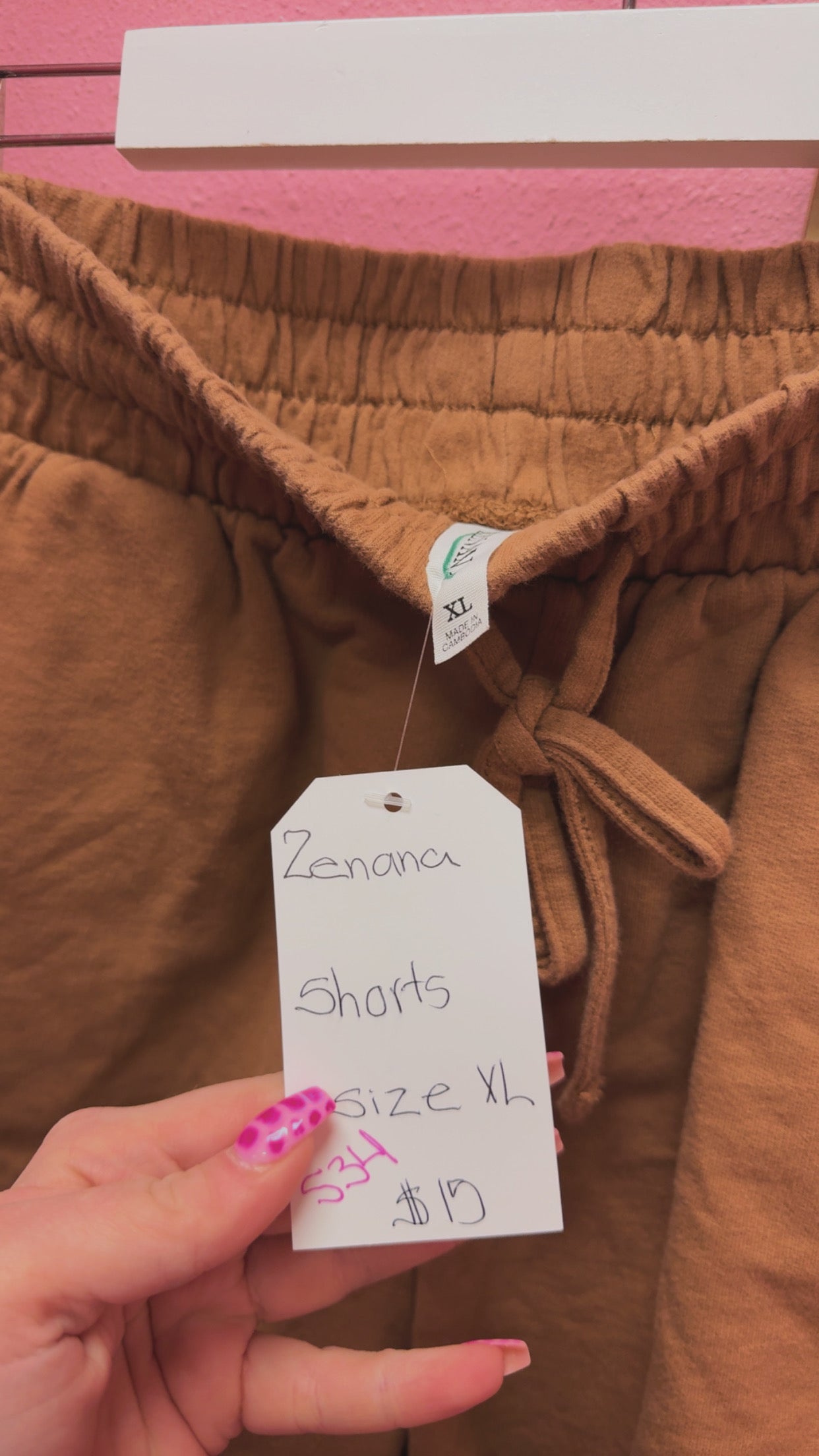 Zenana Sweat Shorts Size XL