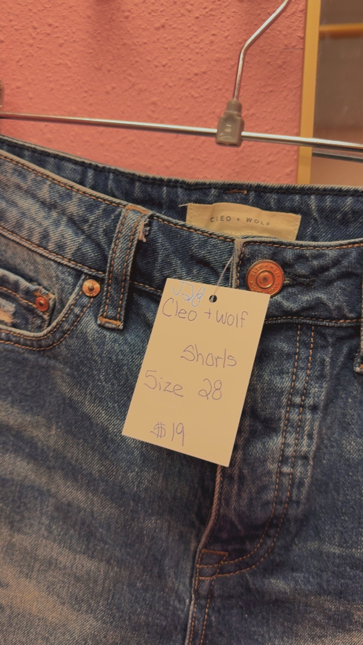 Cleo + Wolf Shorts Size 28