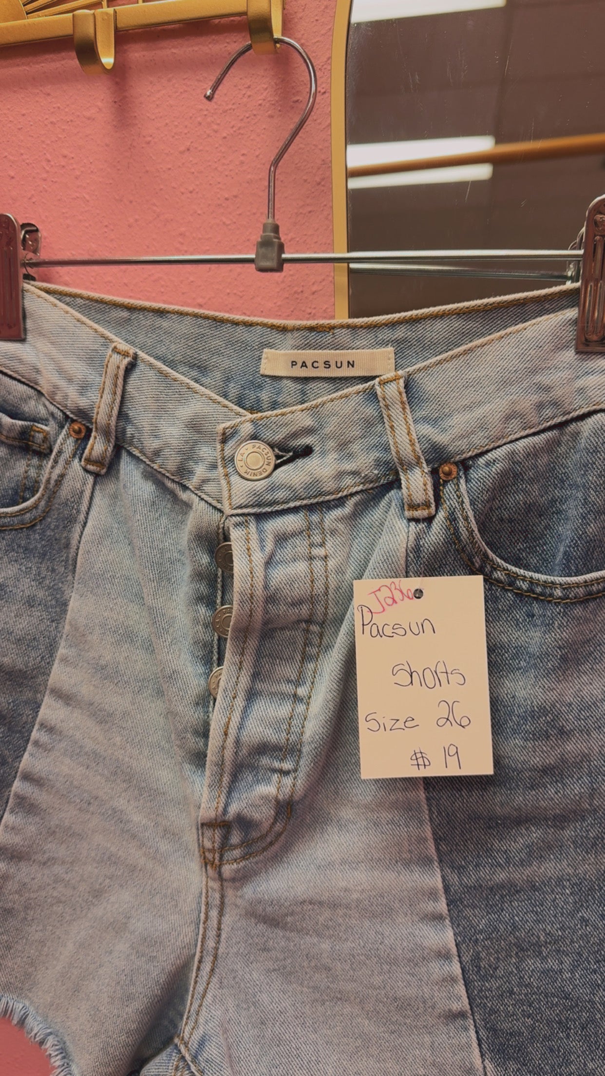 PacSun Hi-Rise Shorts Size 26