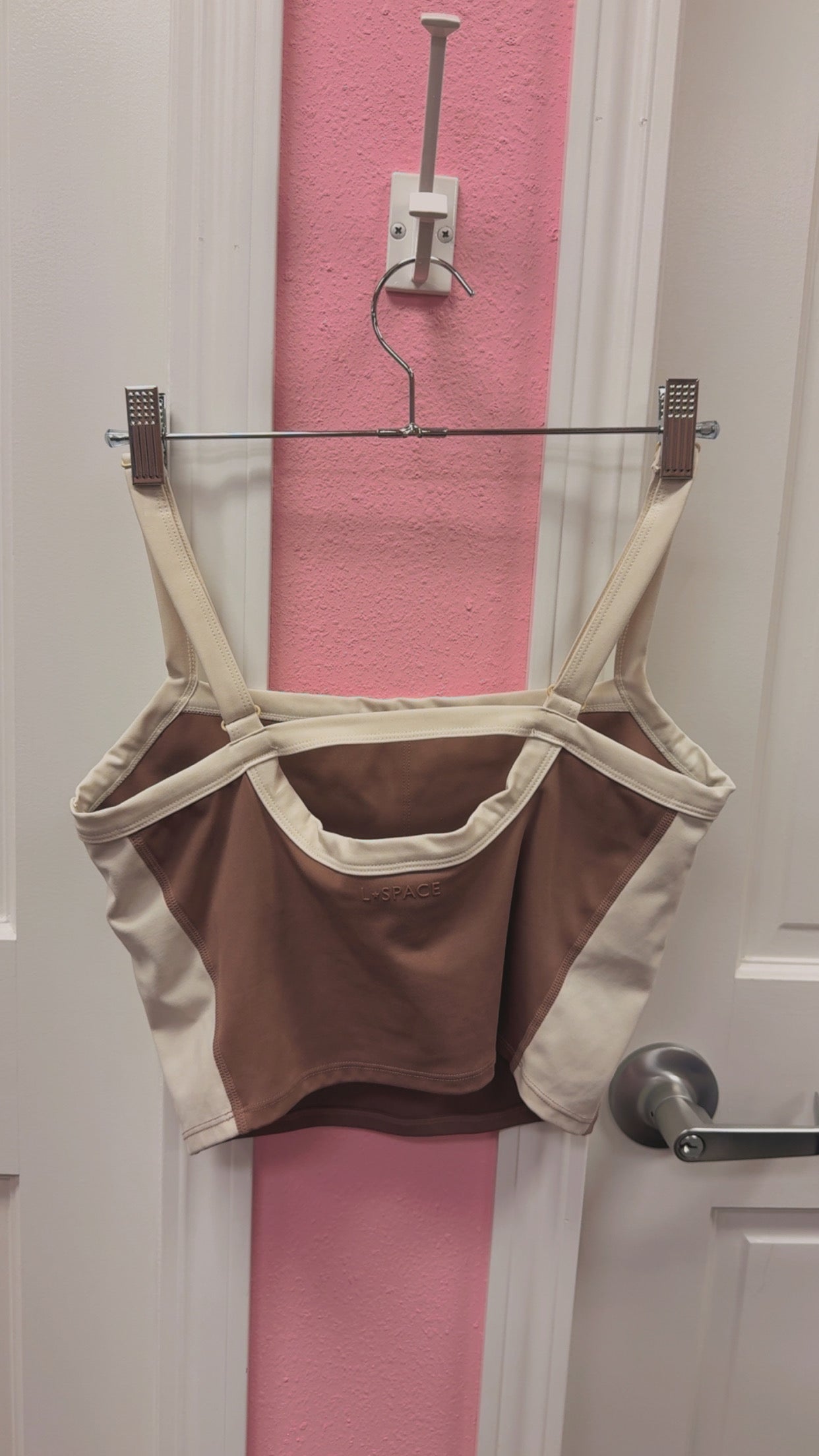 L Space “Sidelines” Active Bra/Tank Size Large