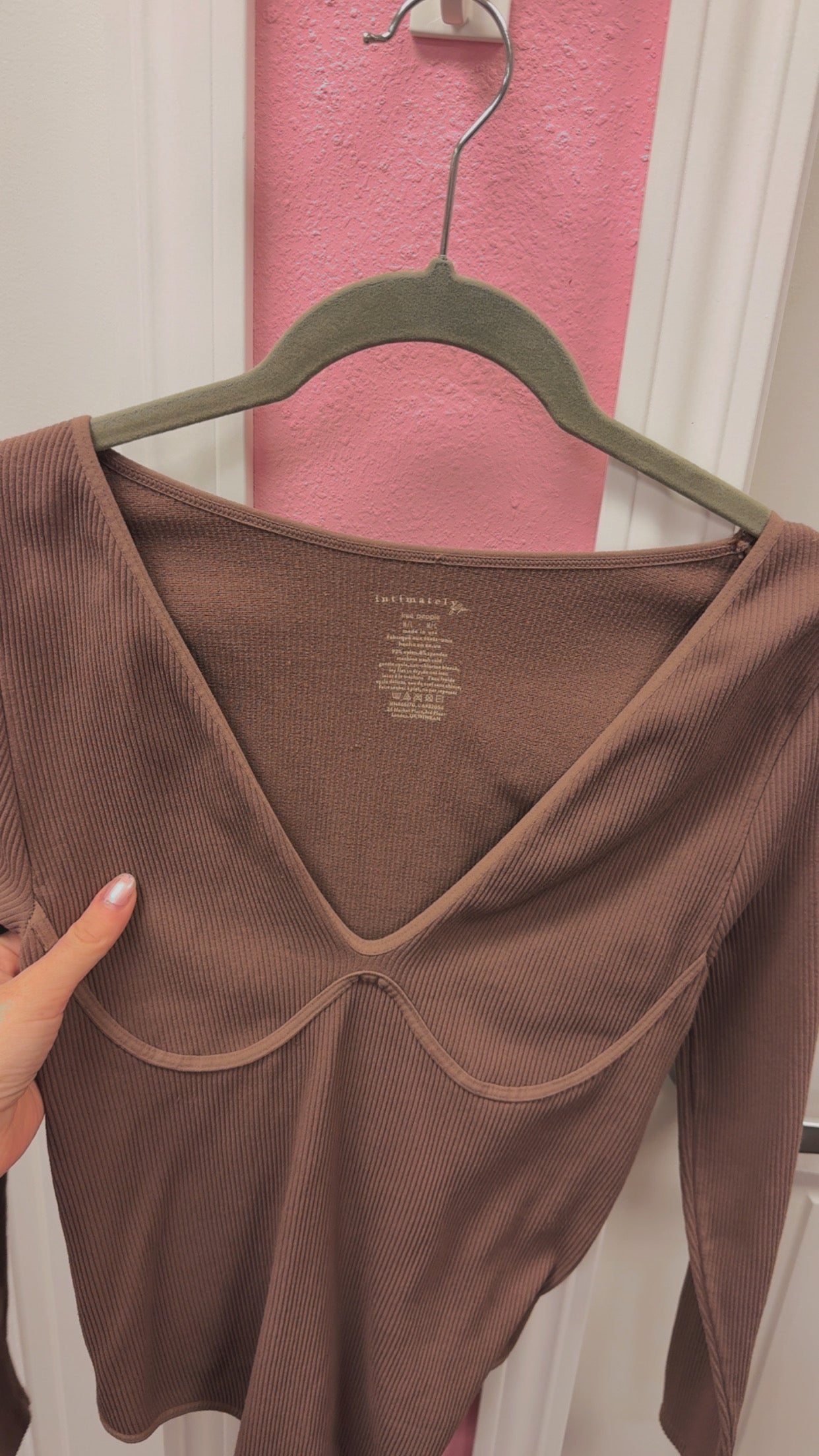Free People Bodysuit Size M/L