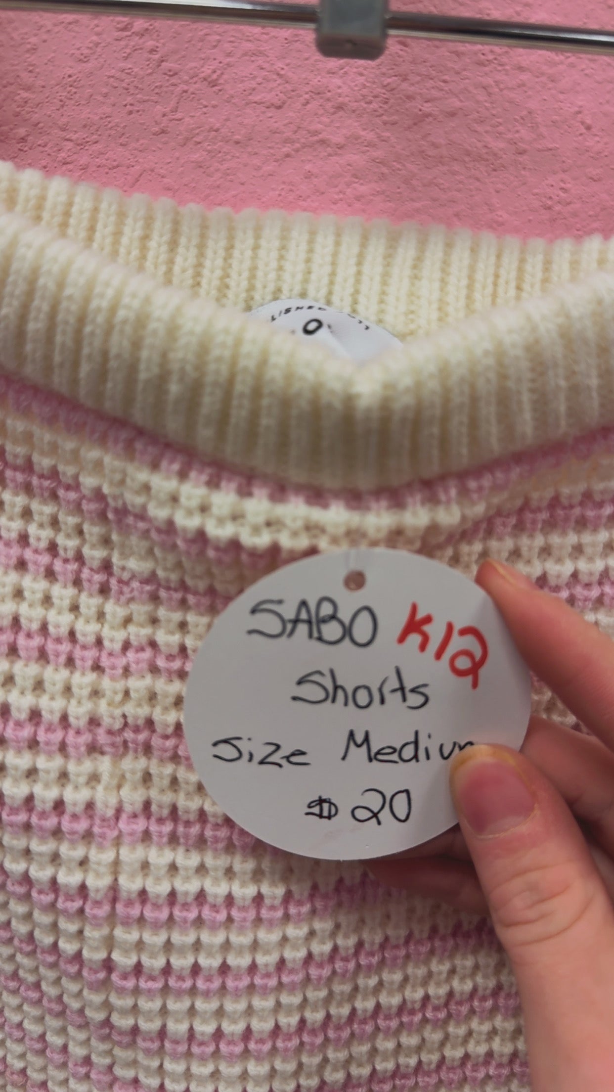 SABO Australia Knit Shorts Size Medium