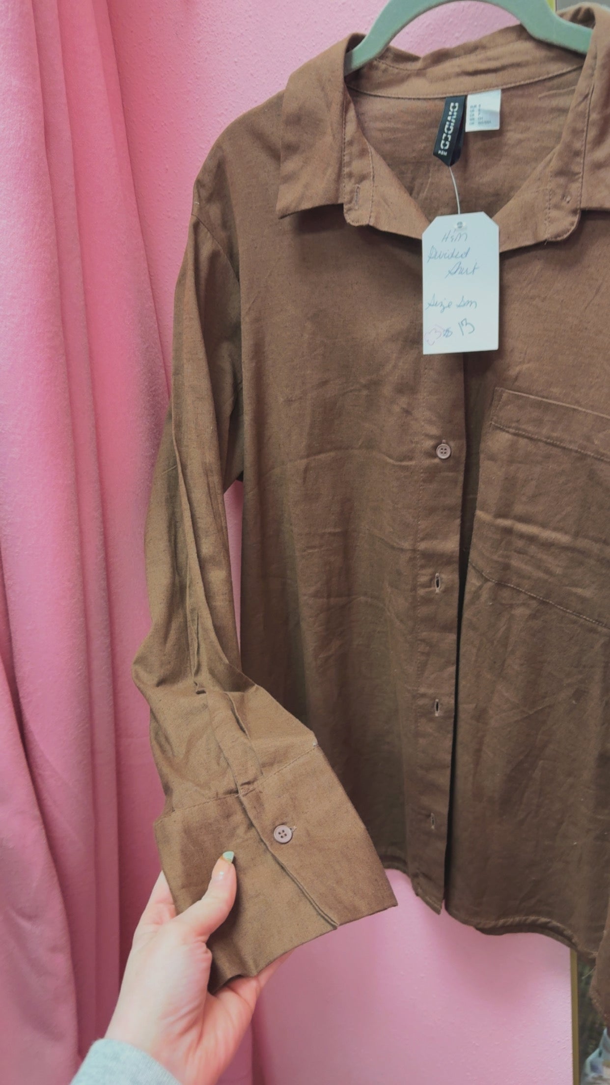 H&M Button Up Size Small