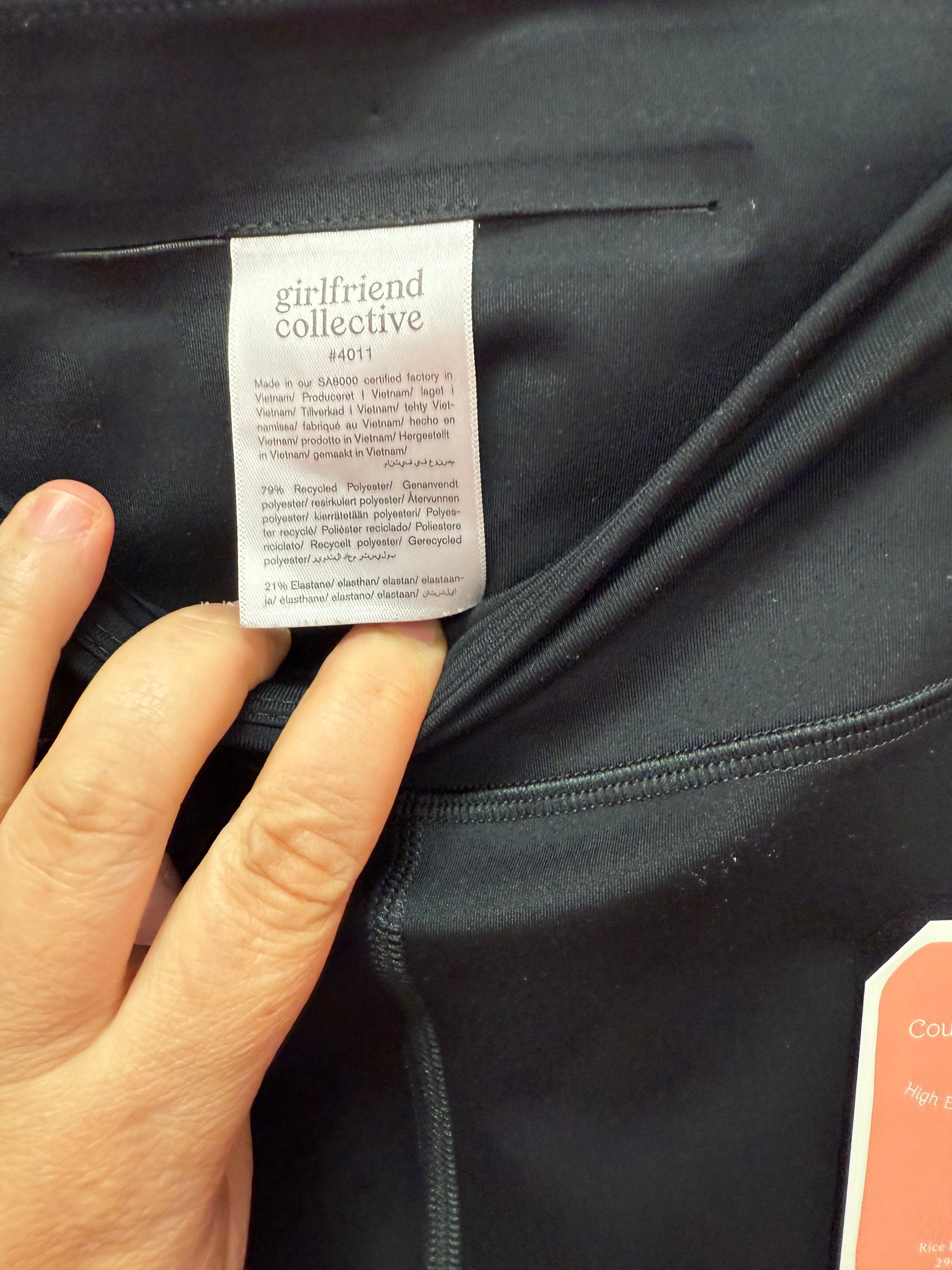 Girlfriend Collective Biker Short Small