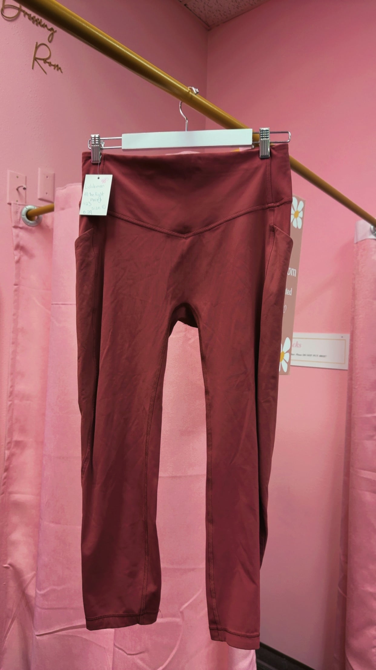 Lululemon All The Right Places Tight “23 Size 10