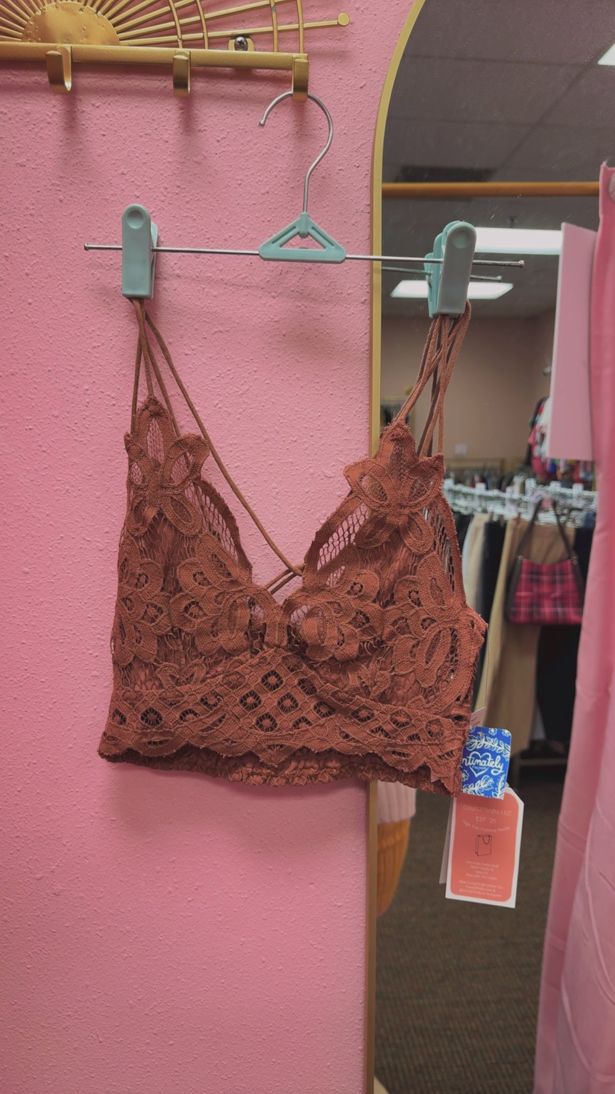 Free People NWT Adela Bralette Size XS