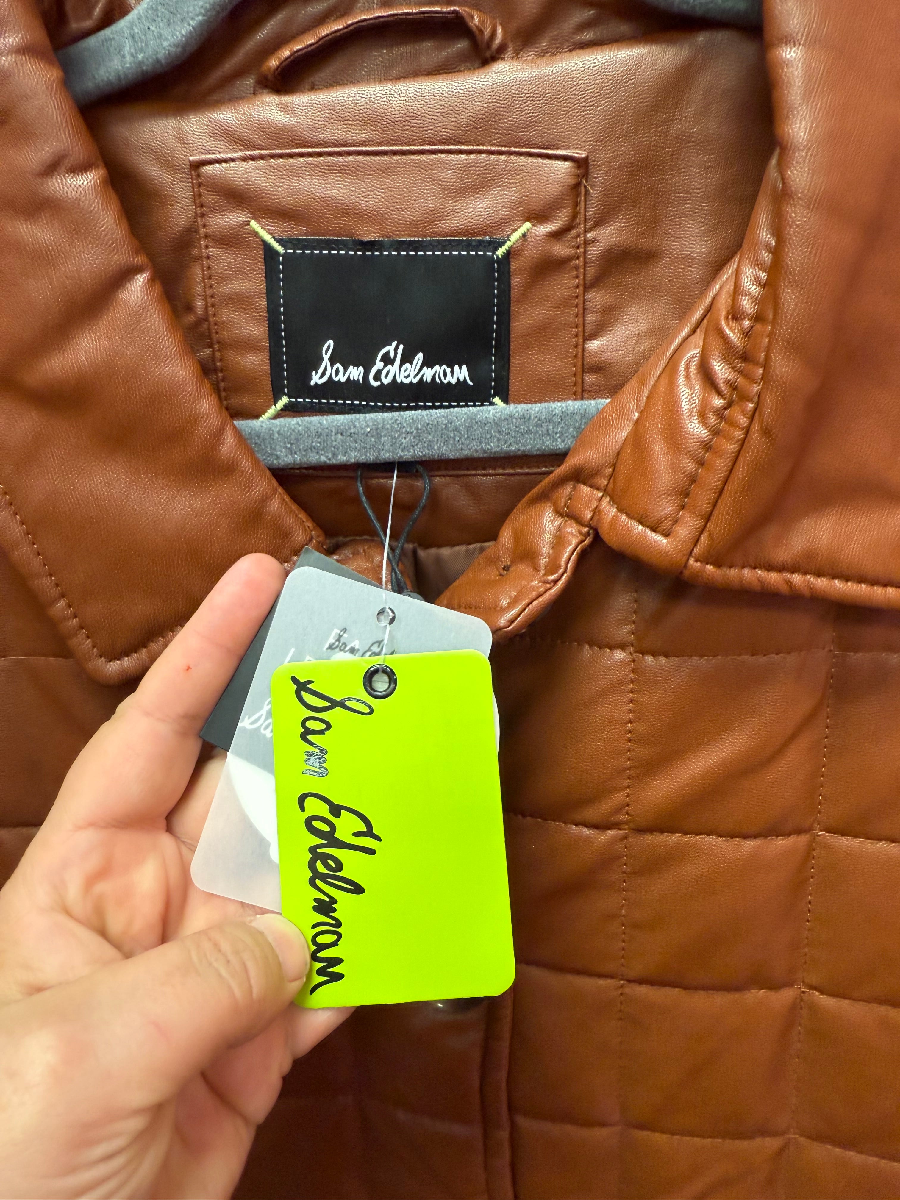 Sam Edelman Faux Leather XL Jacket NWT