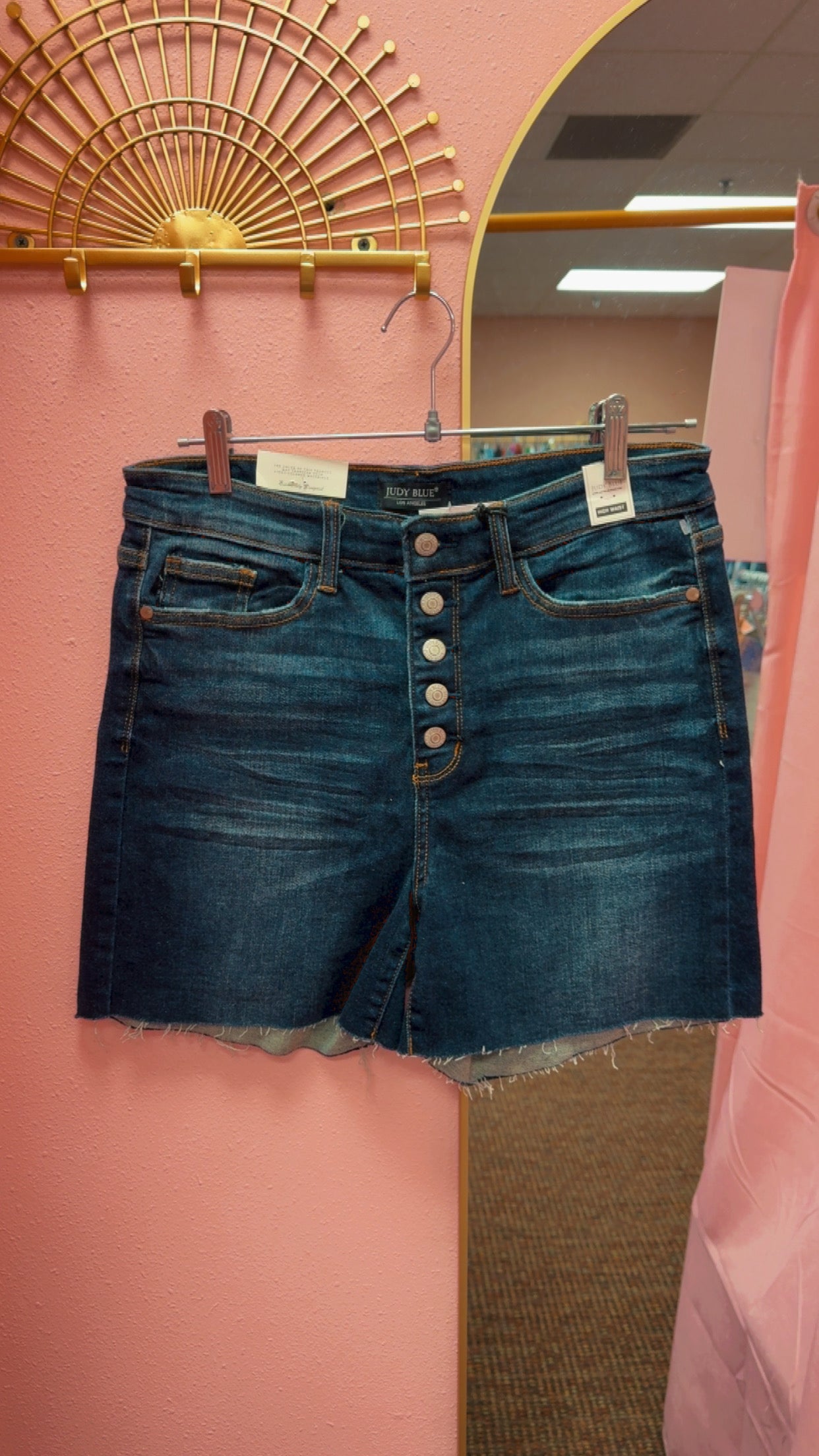 Judy Blue NEW WITH TAGS Ava High Rise Shorts Size XL