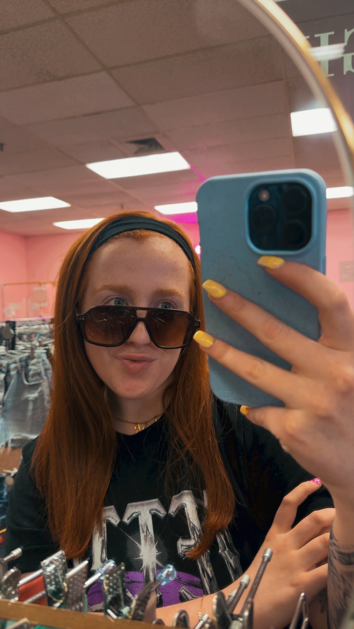 $8 SUNNIES- Brown Acetate Aviator