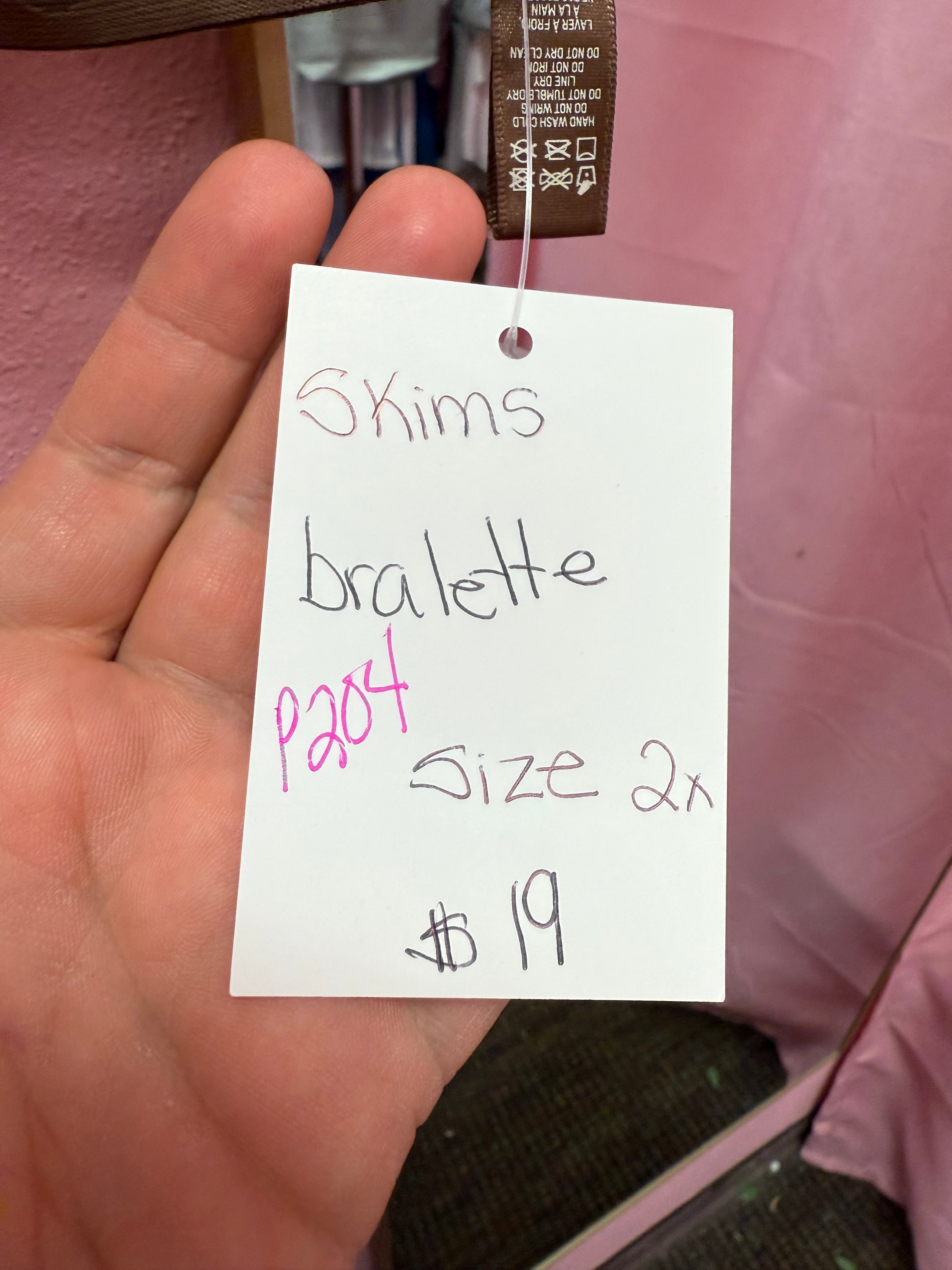 Skims Bralette 2X