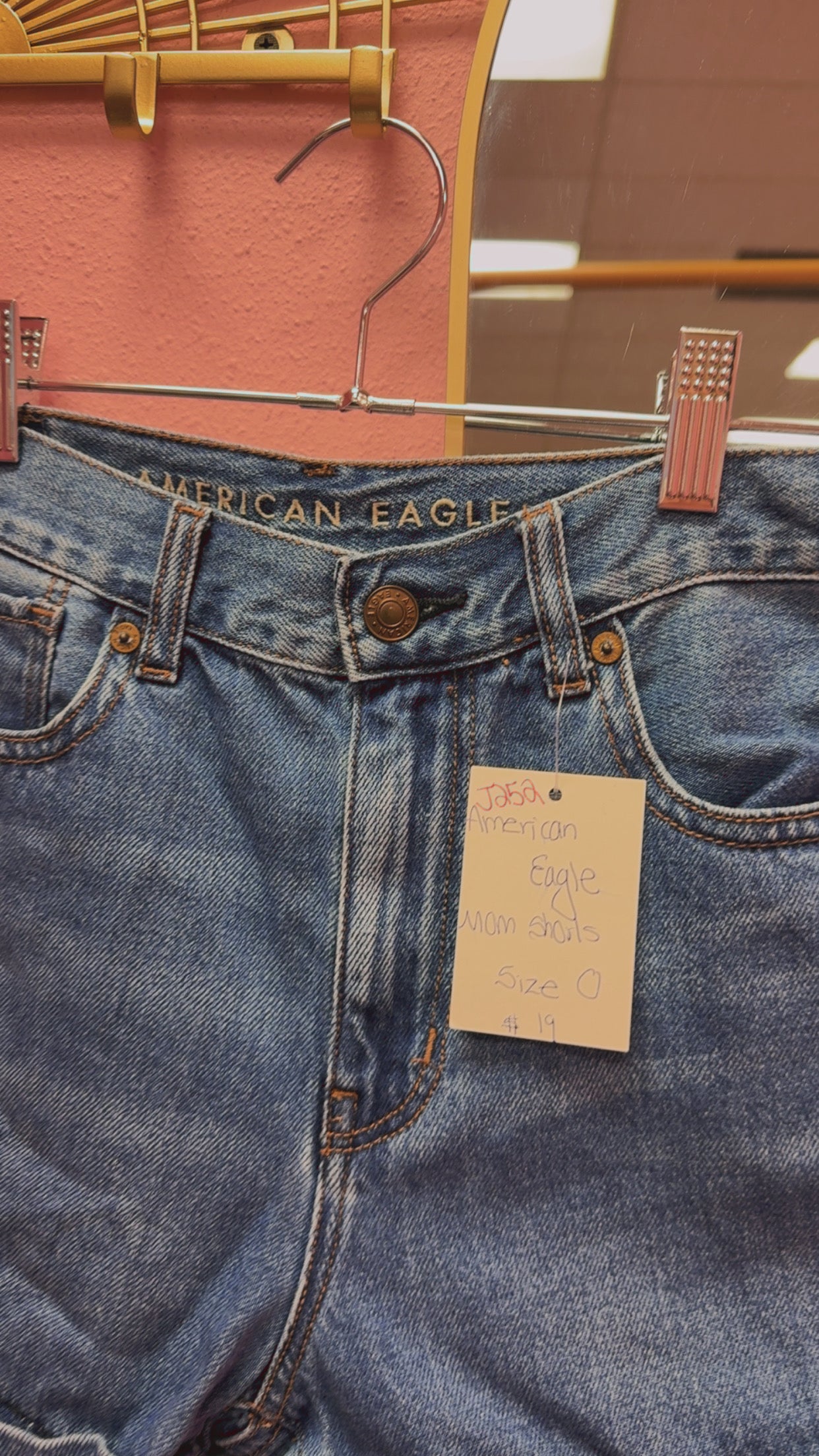 American Eagle Mom Shorts Size 0