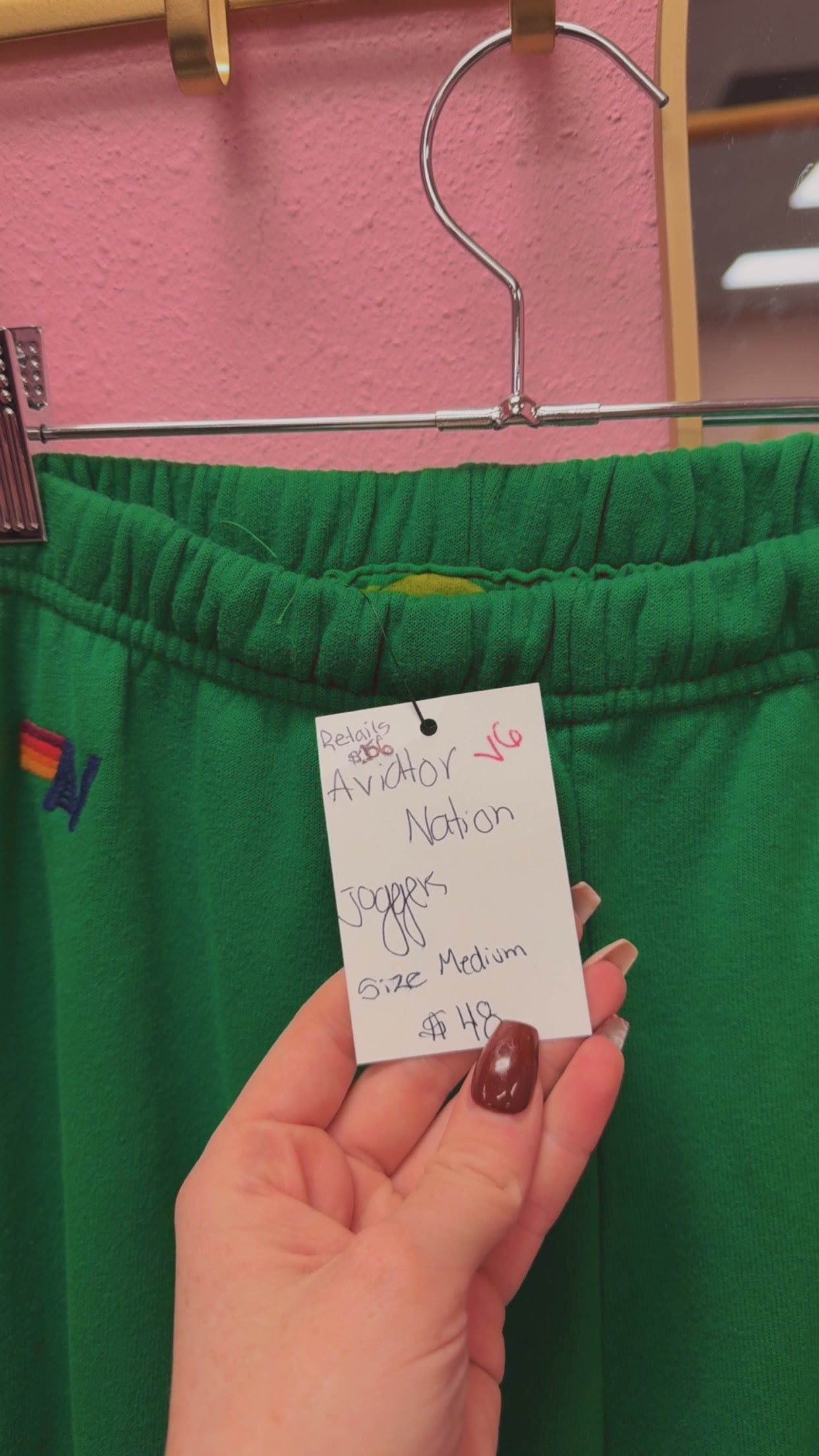 Aviator Nation Joggers Size Medium Retails $156