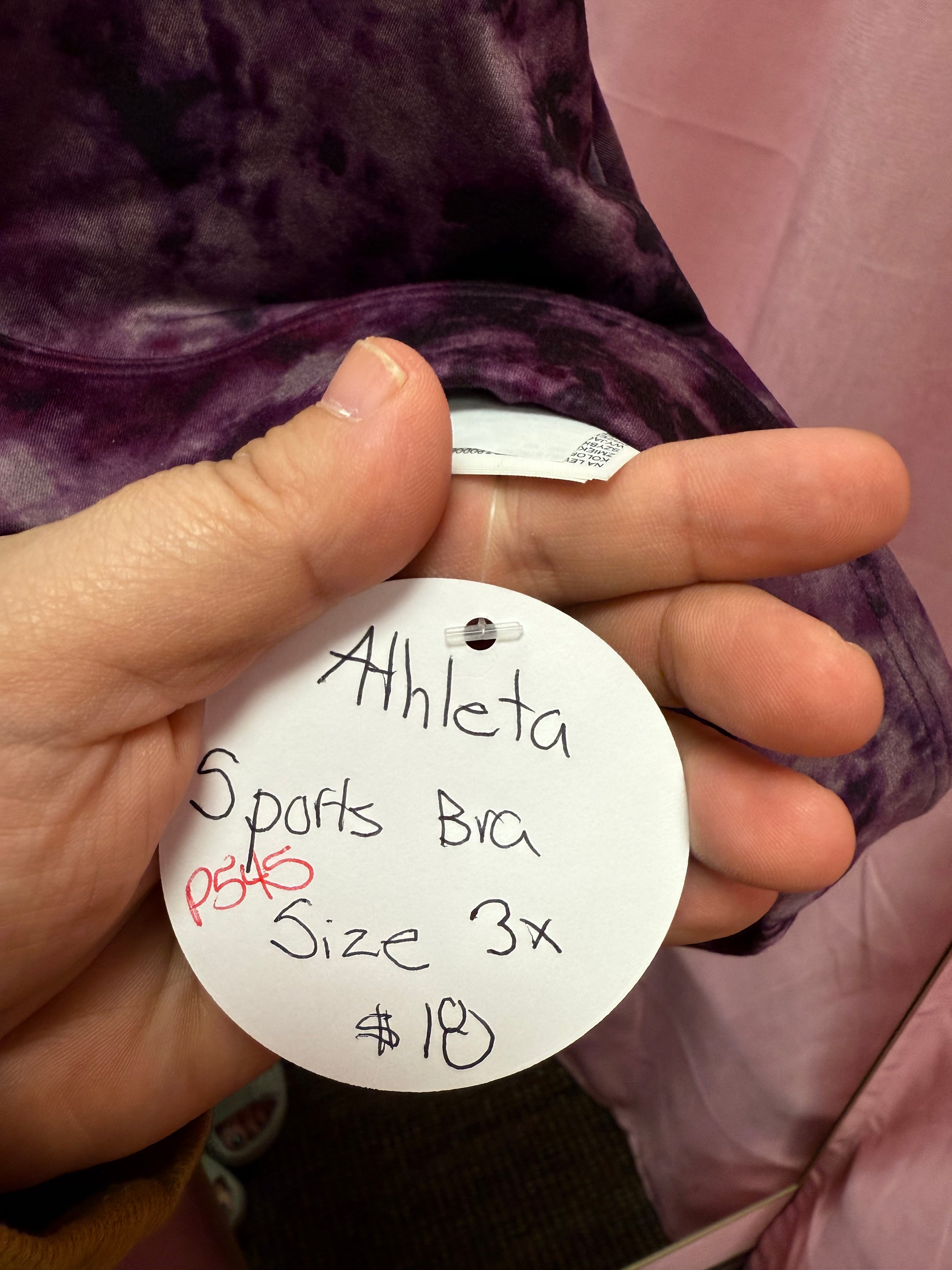 Athleta Sports Bra 3X