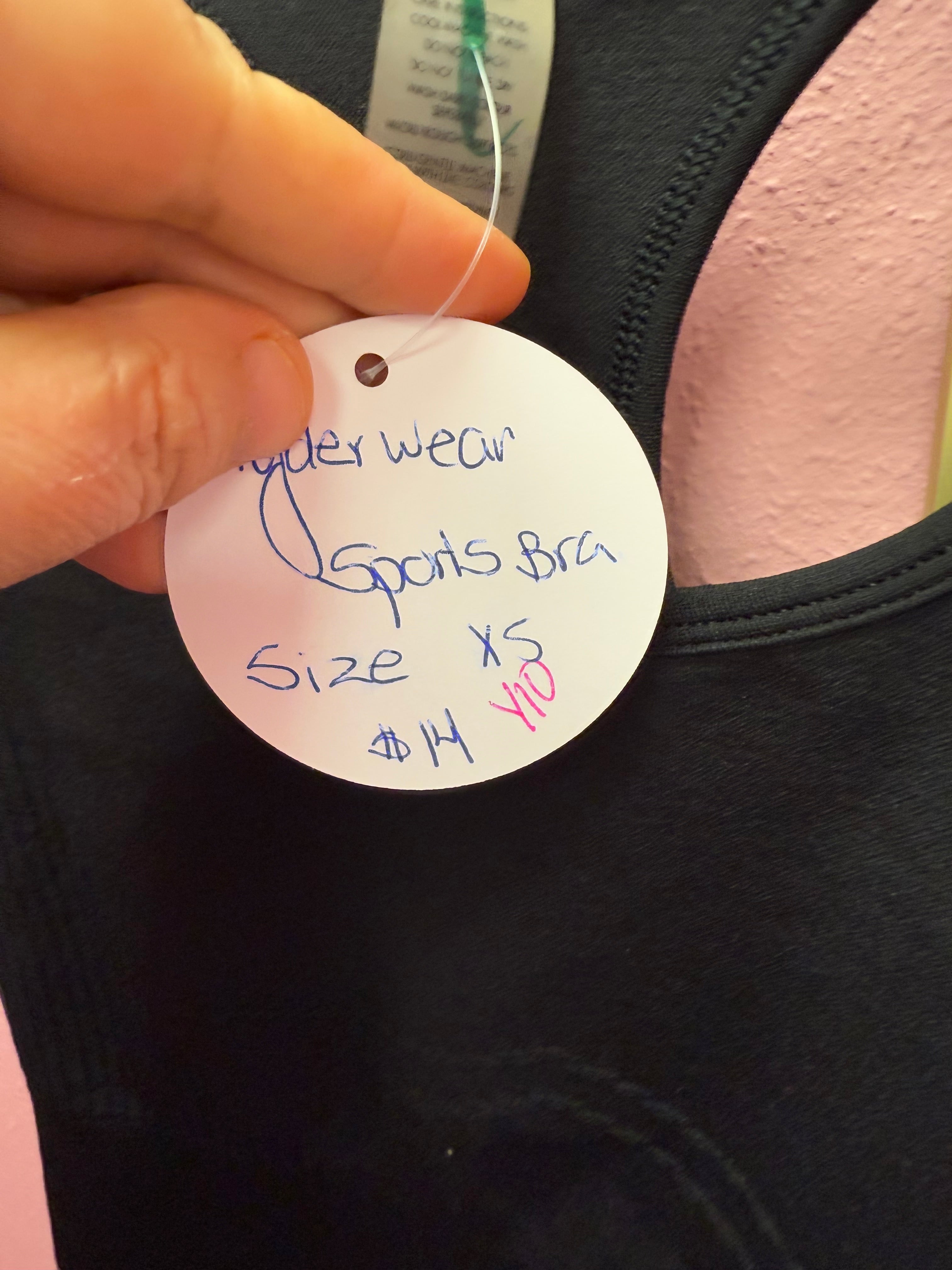 Ryderwear Sports Bra Size X-Small