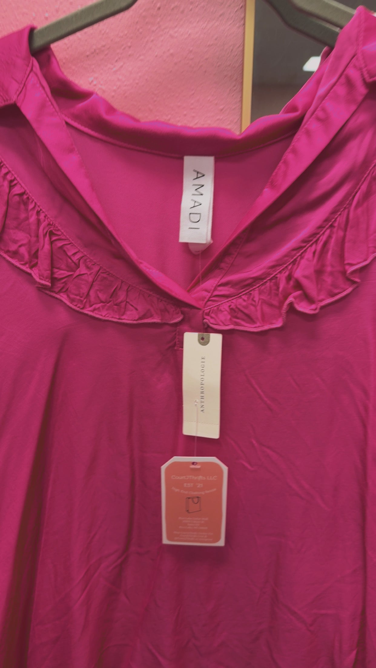 Anthropologie Amadi NEW WITH TAGS Long Sleeve Size Medium Retails $98