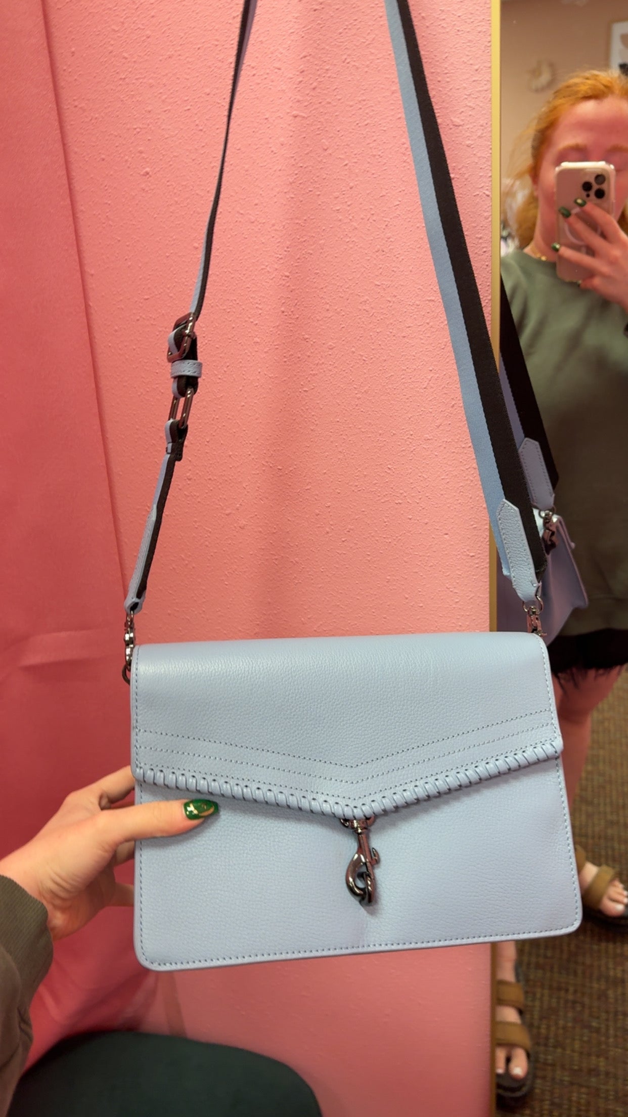Botkier Trigger Leather Crossbody Retails $228