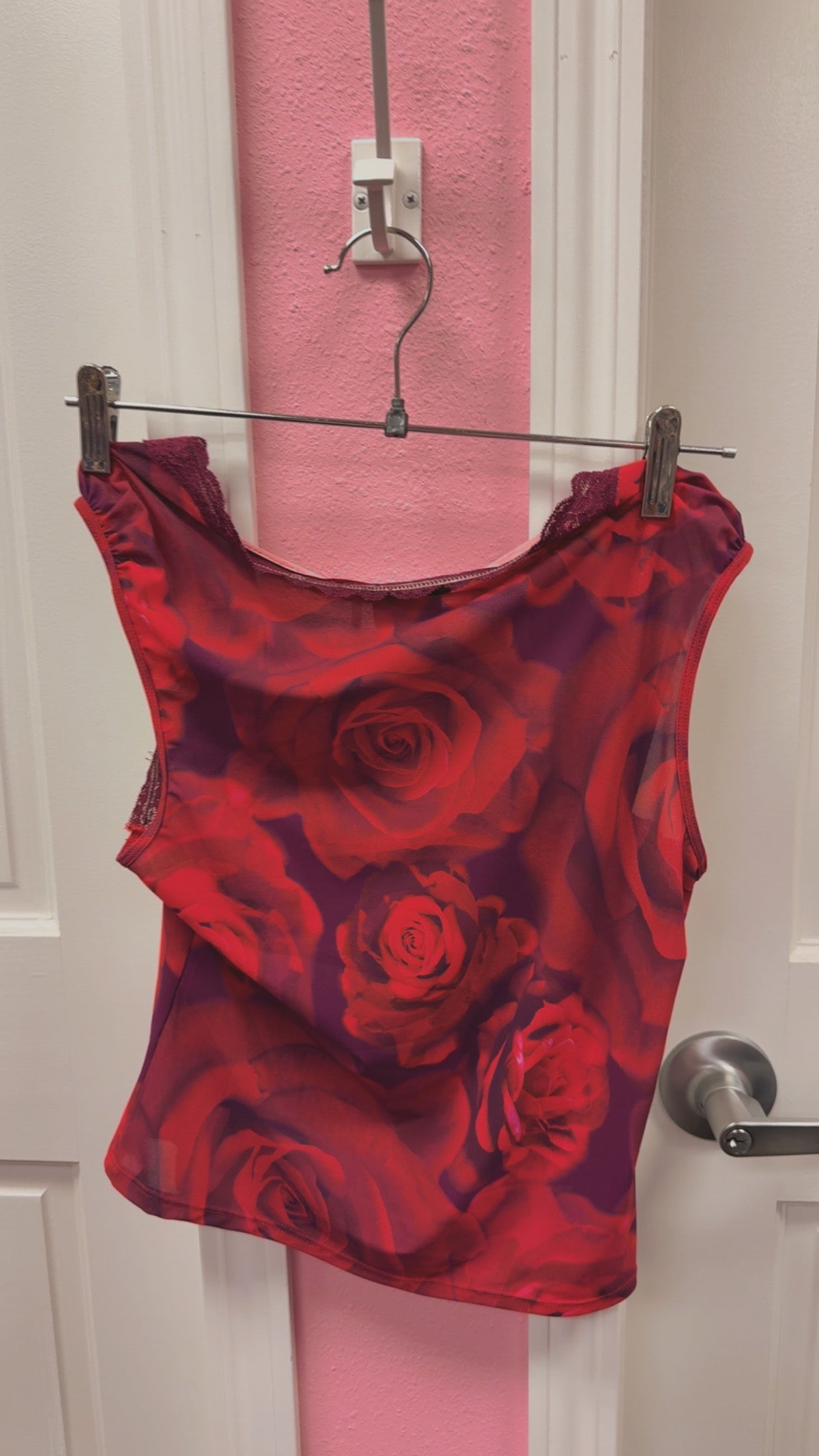 Urban Outfitters Rose Red Tank Top Size Medium