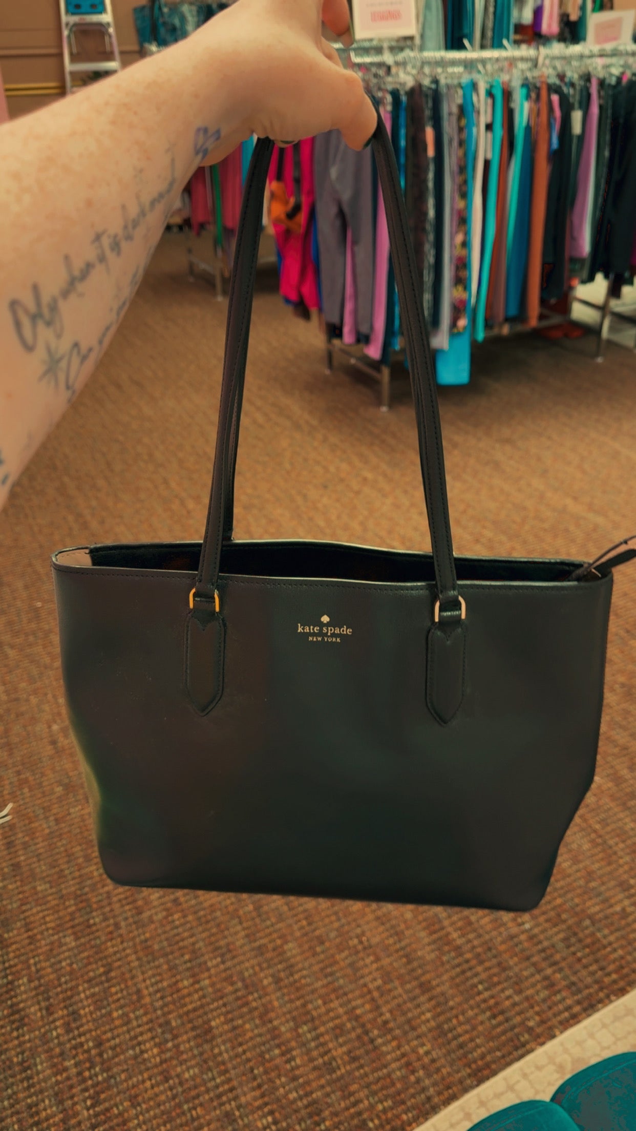 Kate Spade Black Tote Bag - AS IS