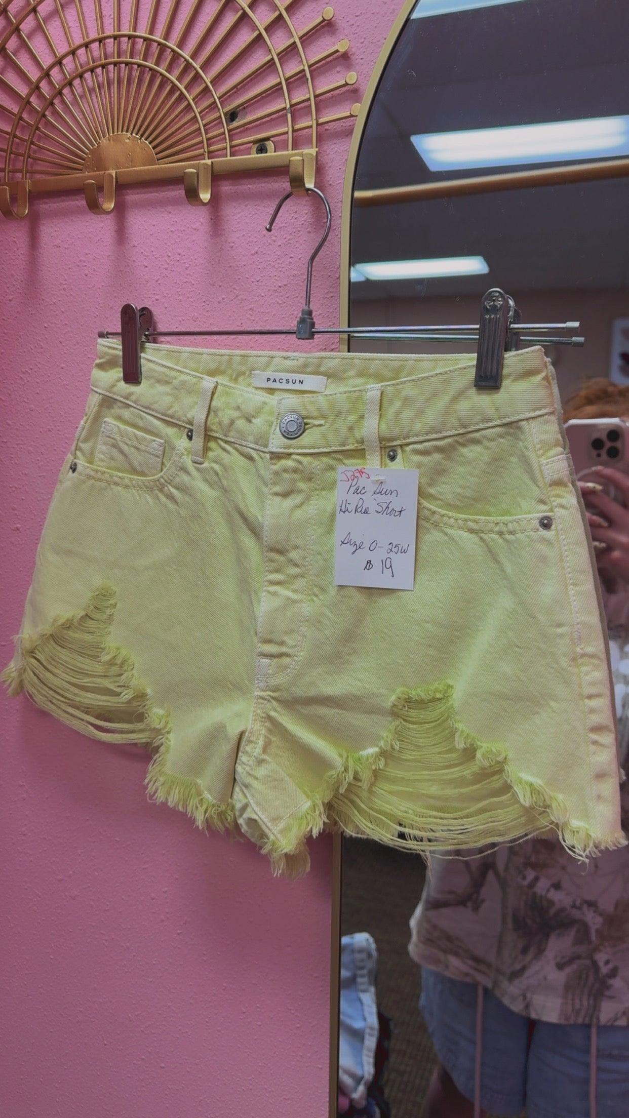 PacSun Hi-Rise Shorts Size 0/25