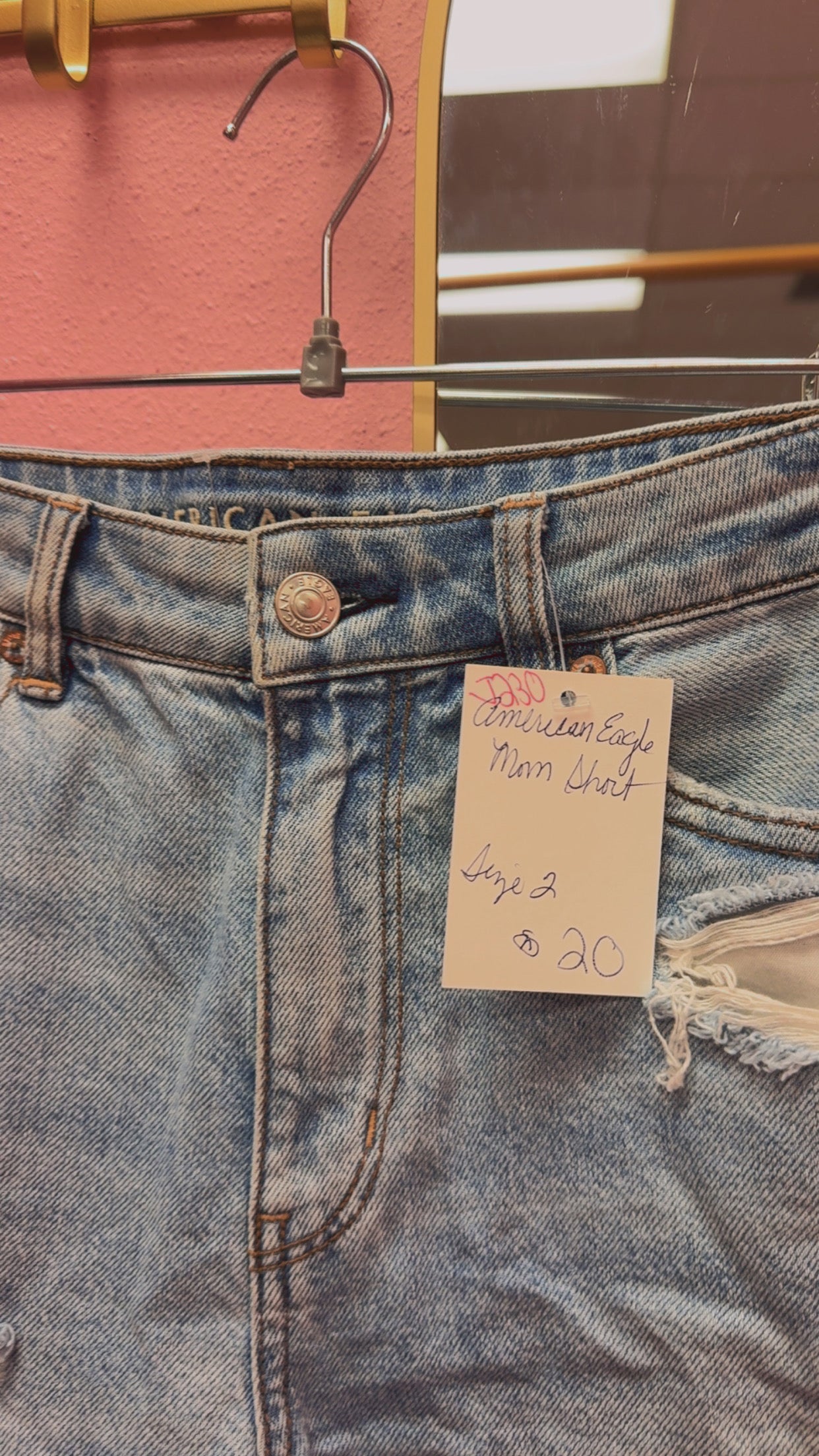American Eagle Mom Shorts Size 2