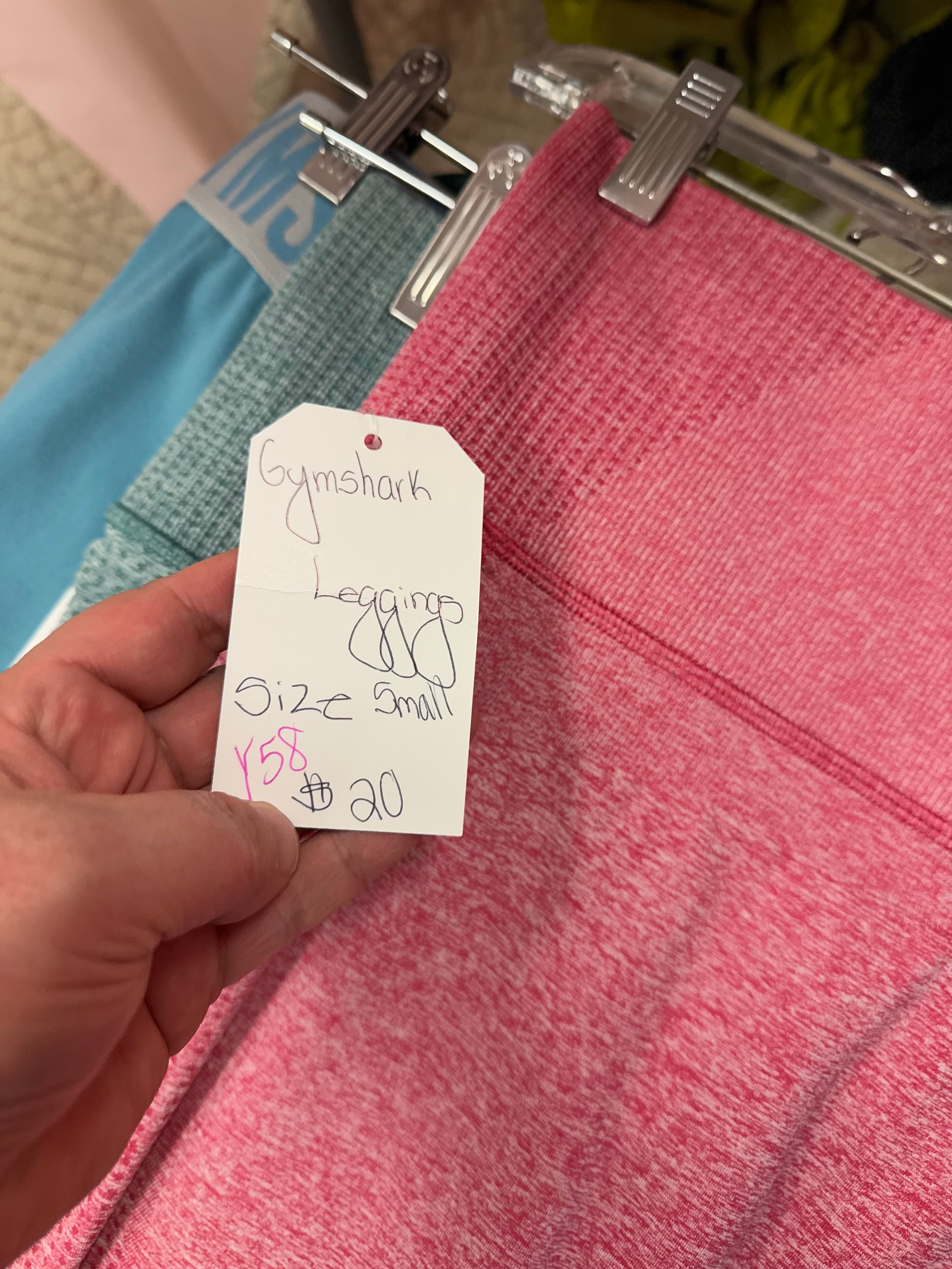 Gymshark Leggings Pink Size Small