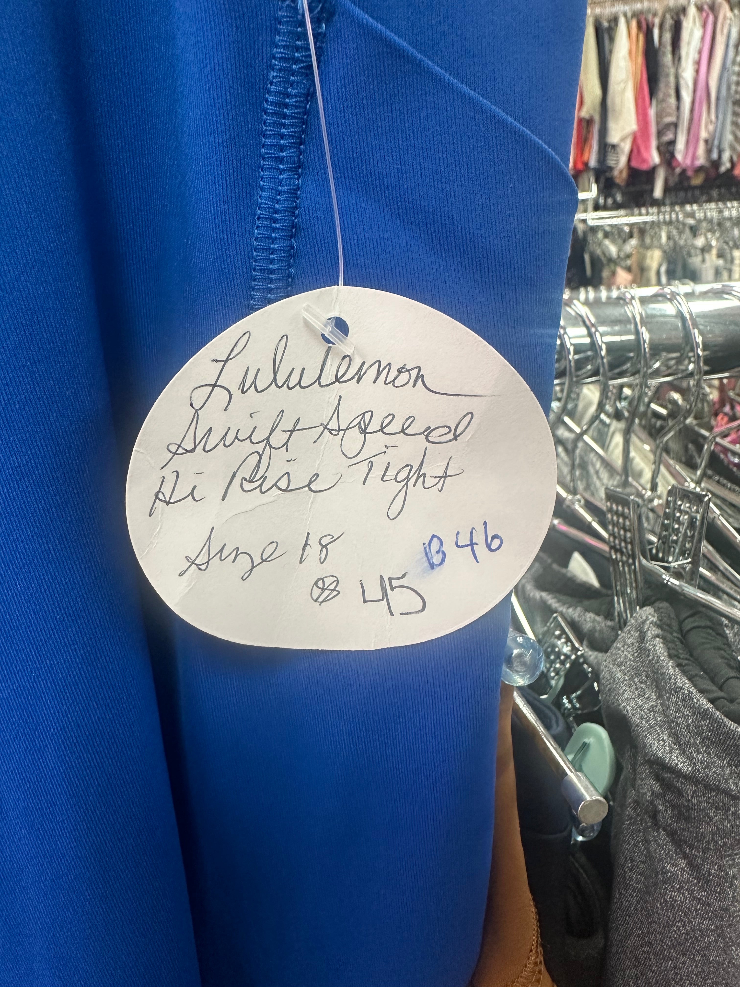 Lululemon Swift Speed Tight Size 18
