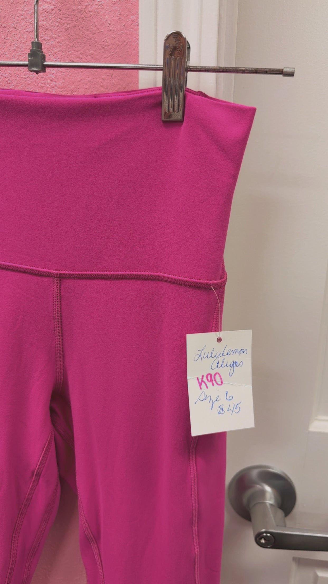 Lulu🍋 Aligns W/Pockets Size 6 “25