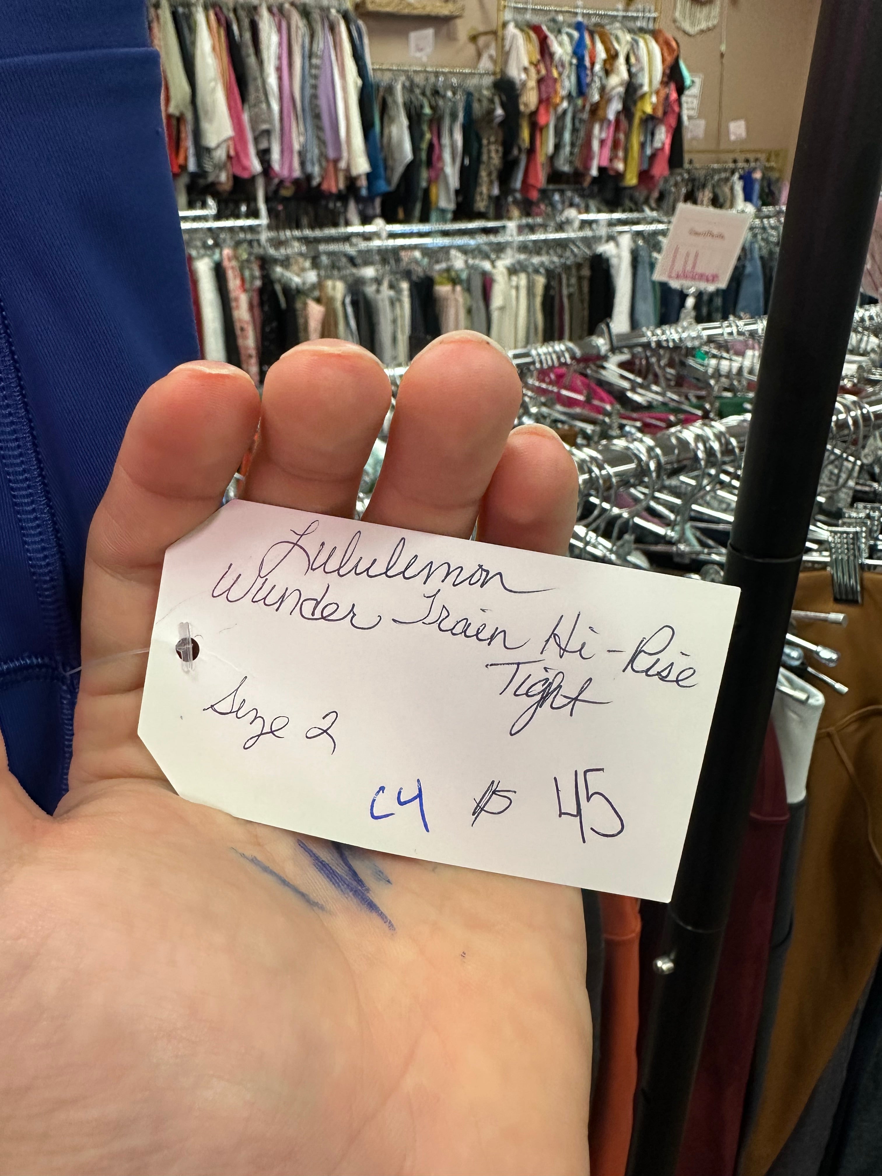 Lululemon Wunder Train “28 Size 2