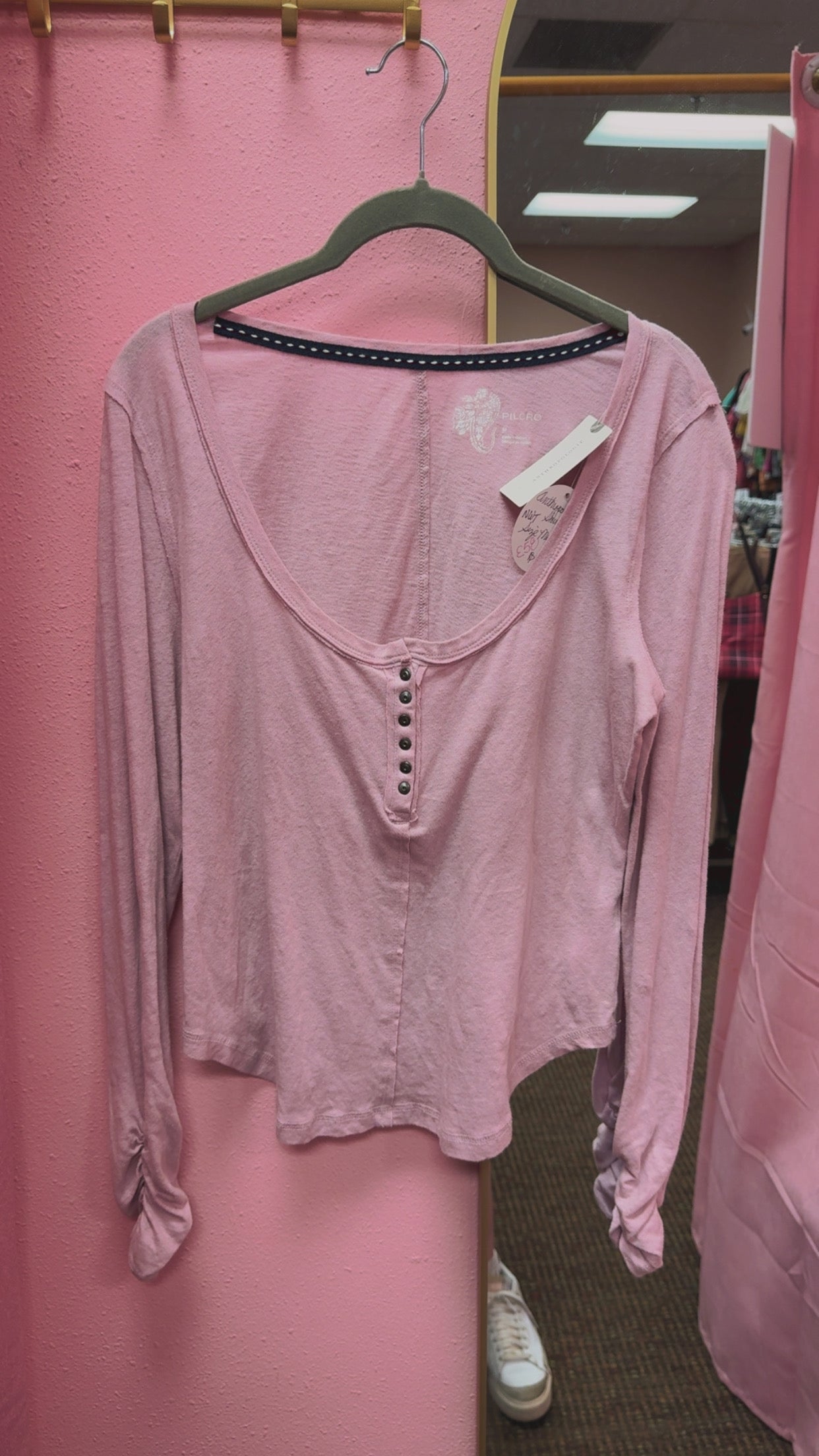 Anthropologie NWT Pilcro & The Letterpress Long Sleeve Size Medium