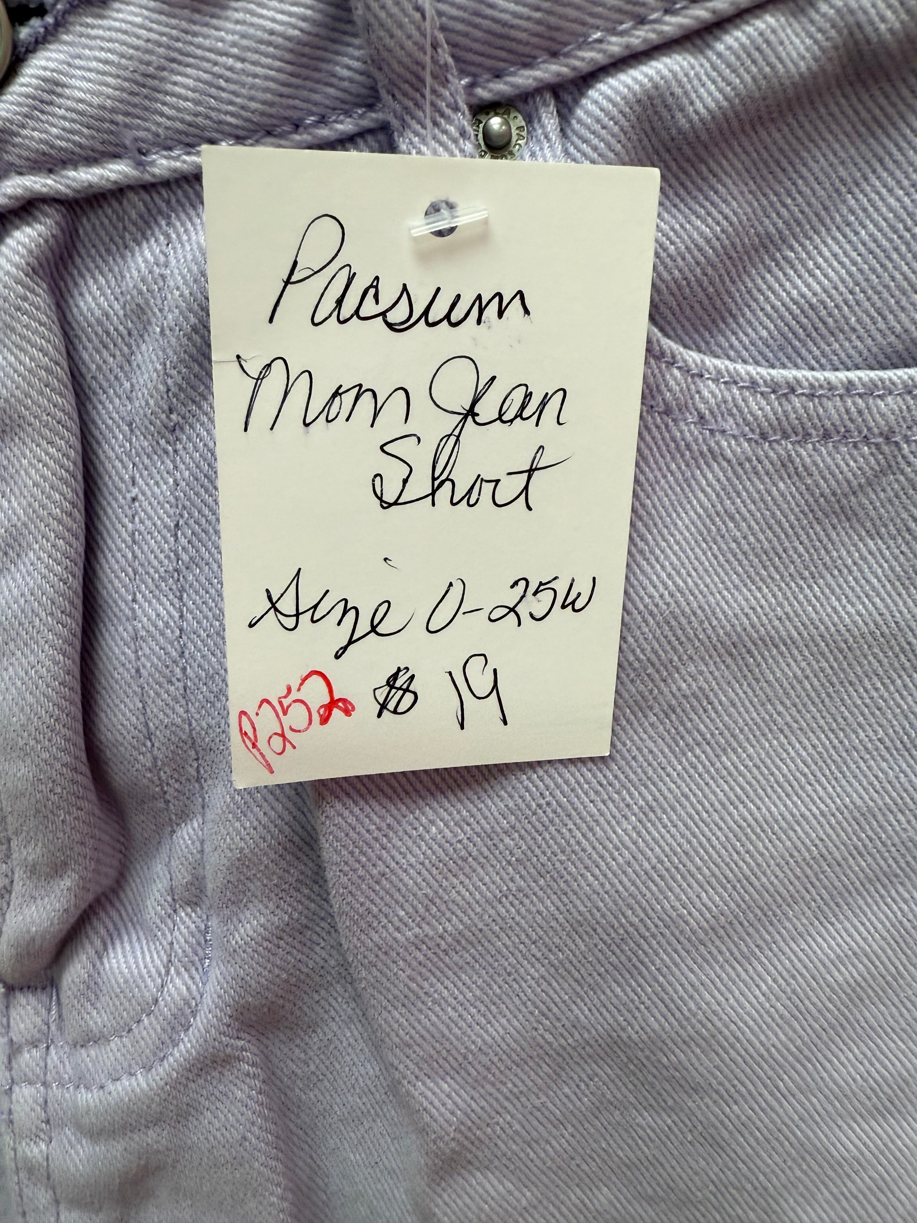 Pacsun Mom Short Size 0