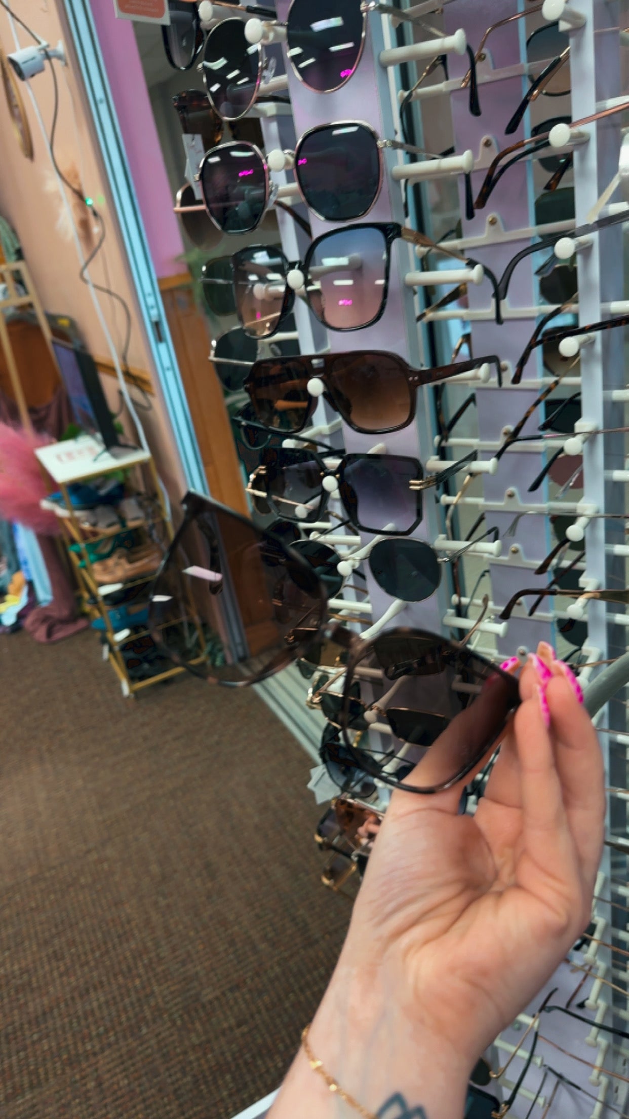 $8 SUNNIES - Gray Oversized Tortoise