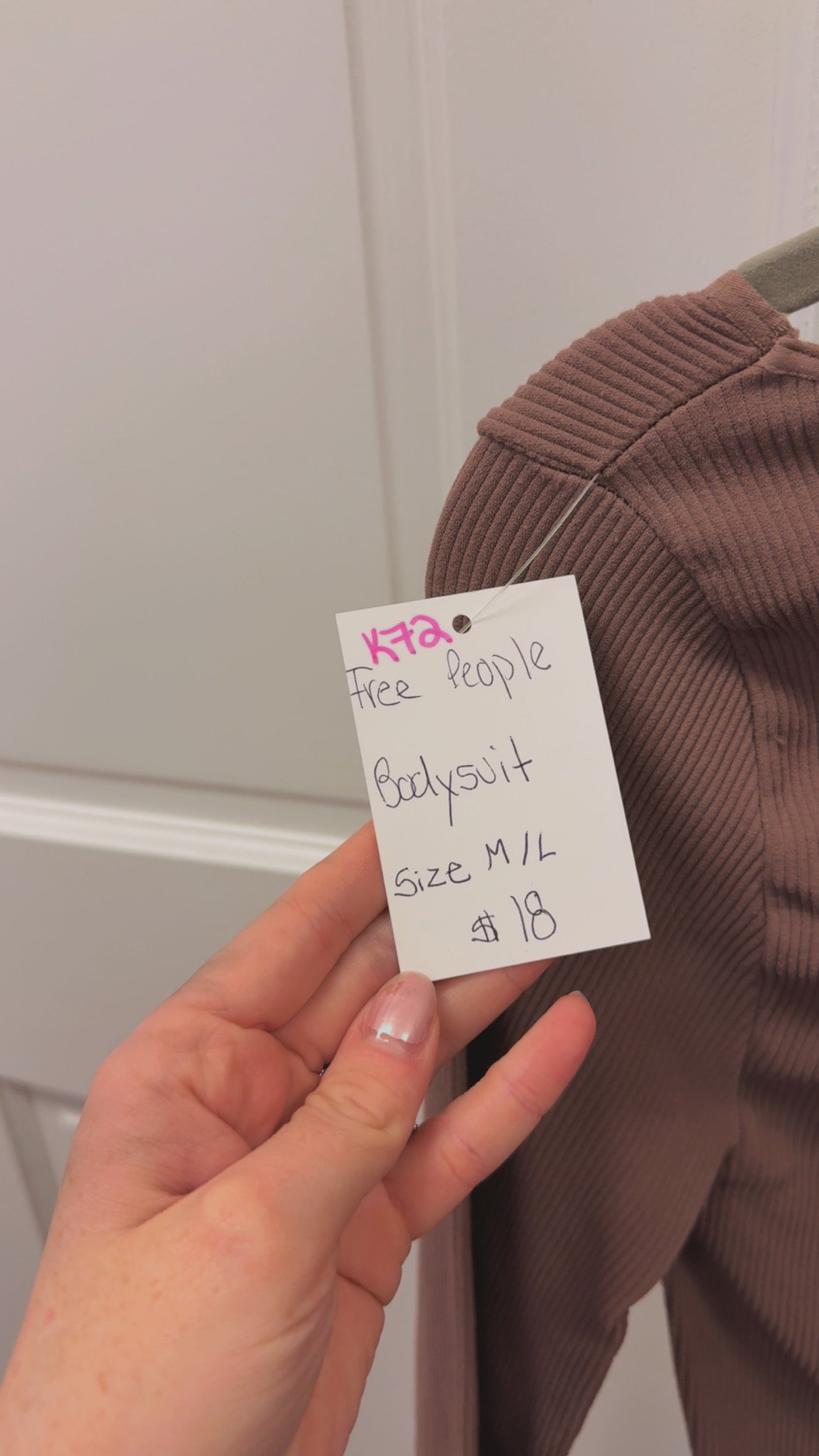 Free People Bodysuit Size M/L