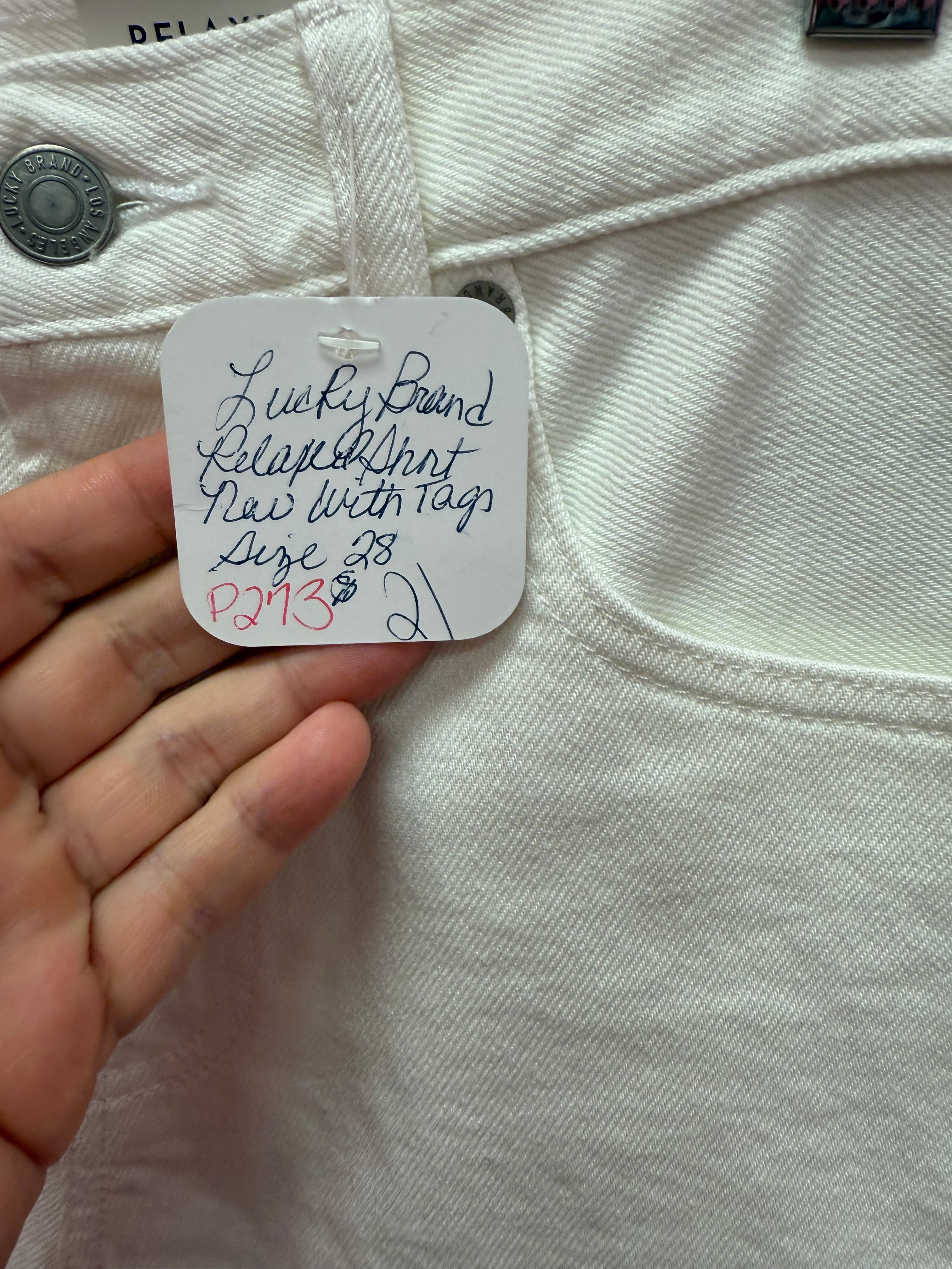 Lucky Brand Relaxed Short Size 28 NWT