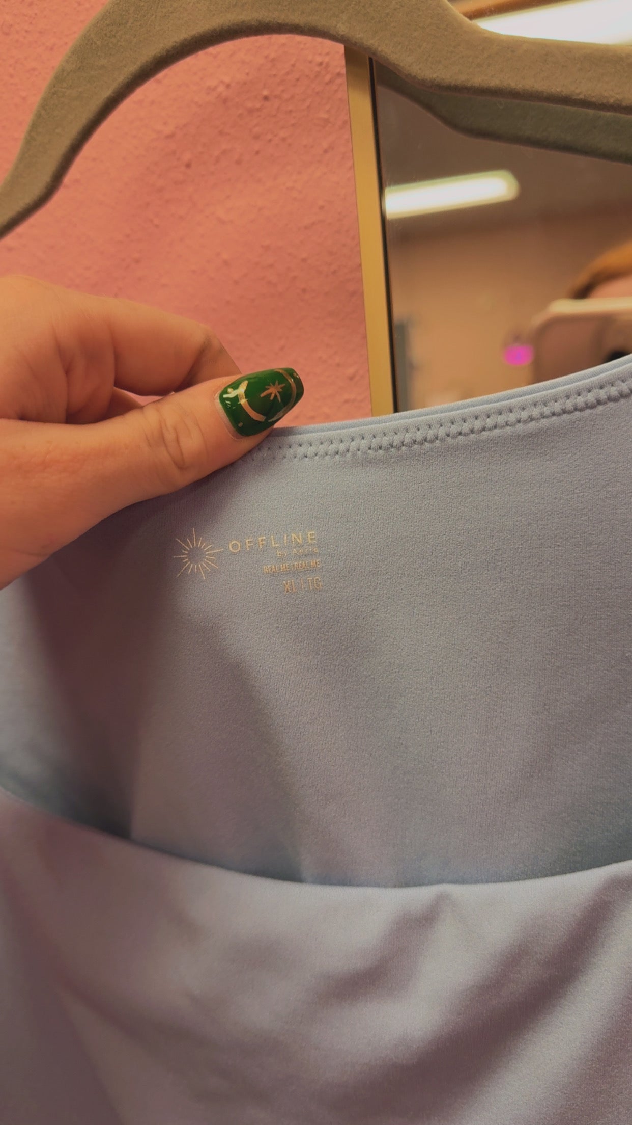 Aerie OFFLINE Crop Tee Size XL