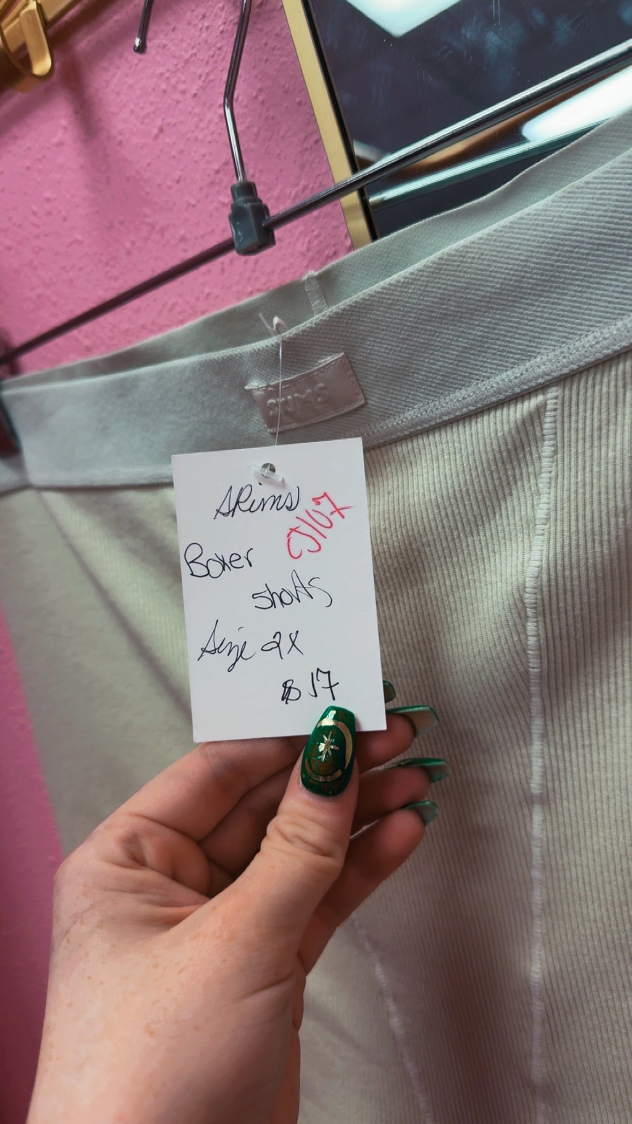 Skims Boxer Shorts Size 2X