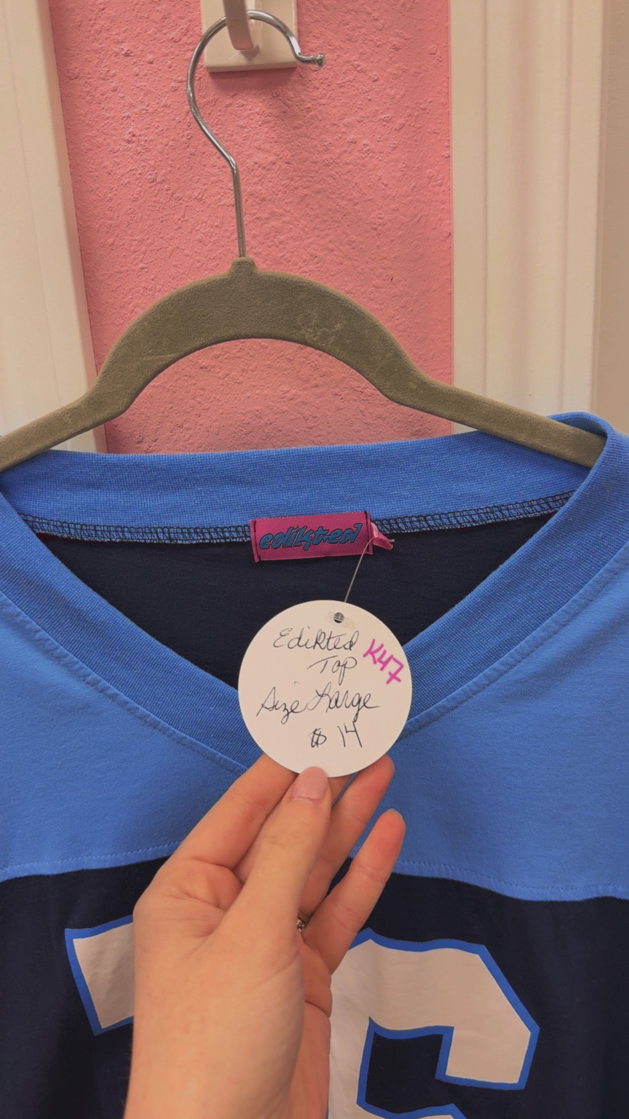 Edikted Oversized Tee Size Large