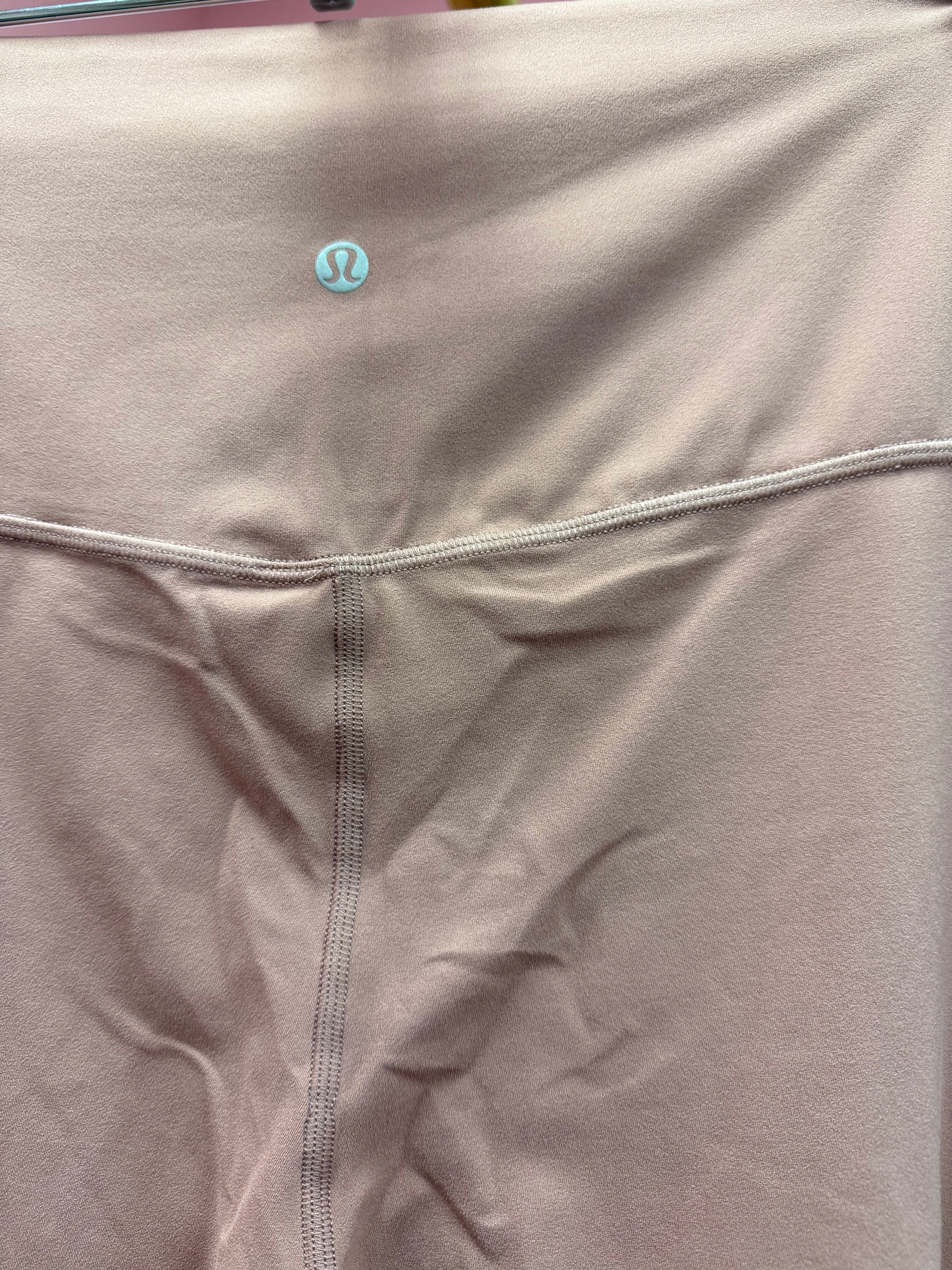 Lululemon Align High Rise Crop Spiced Chai Size 18