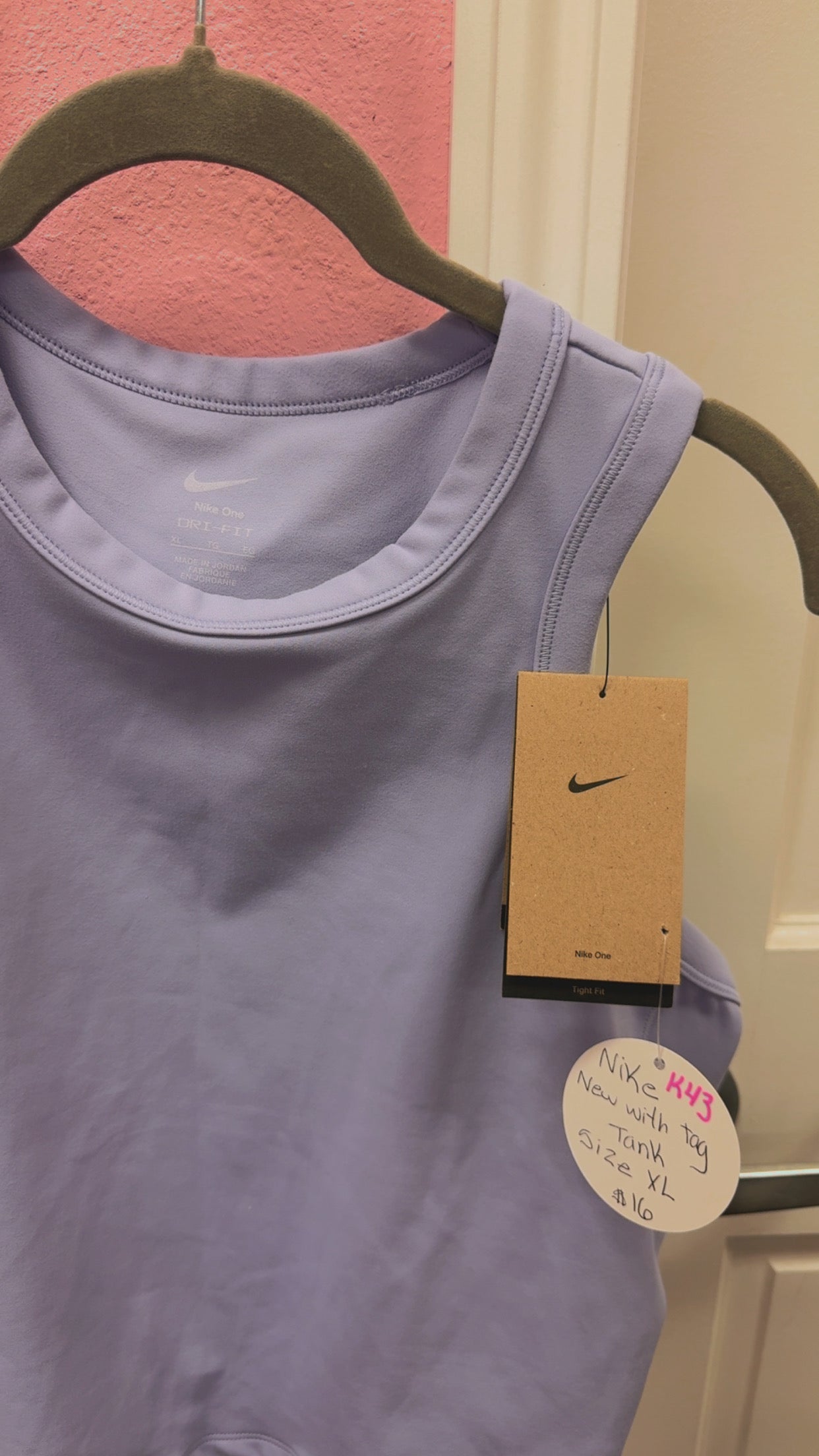 Nike NWT Training Tank Size XL