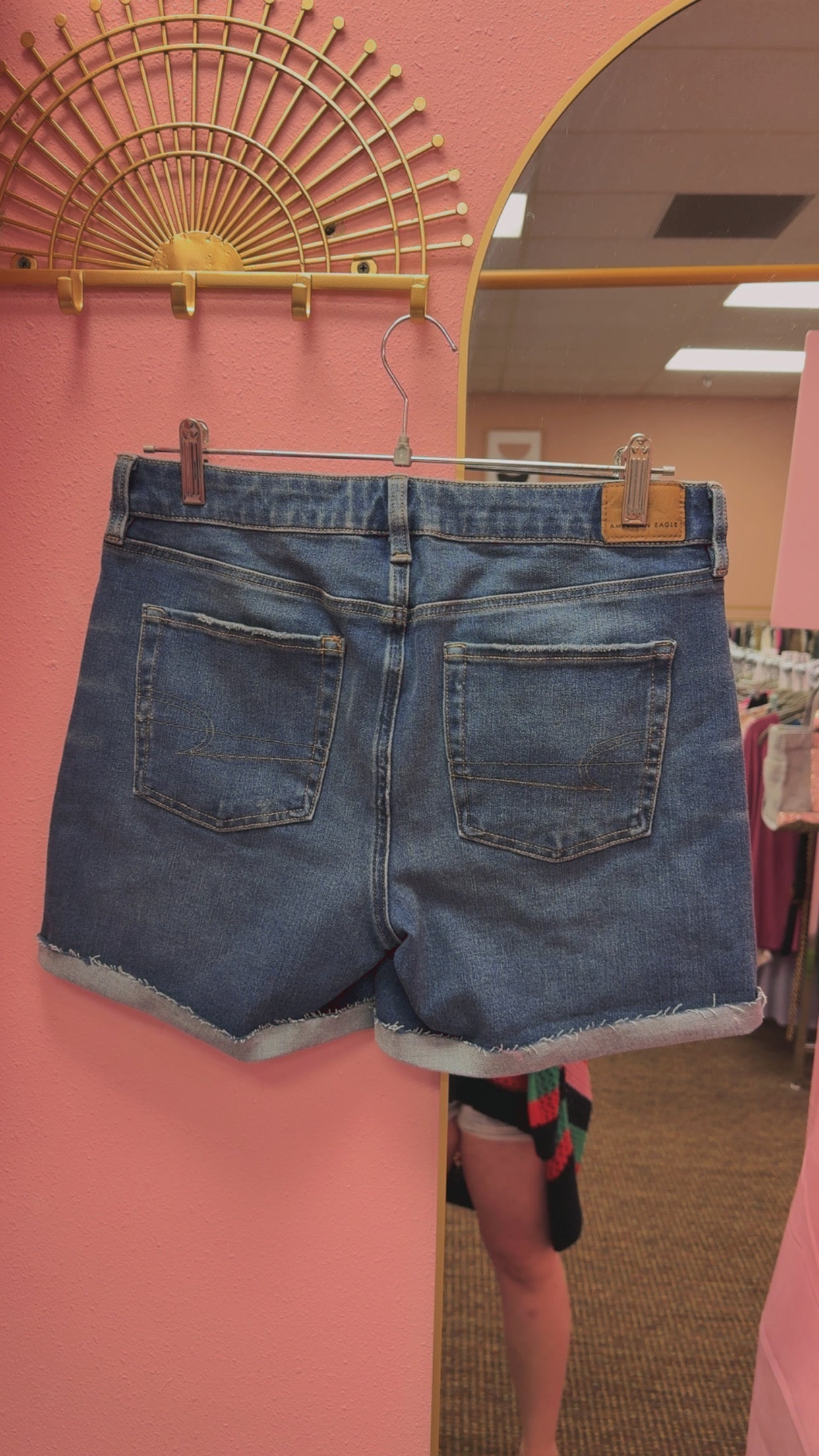 American Eagle Midi Shorts Size 12
