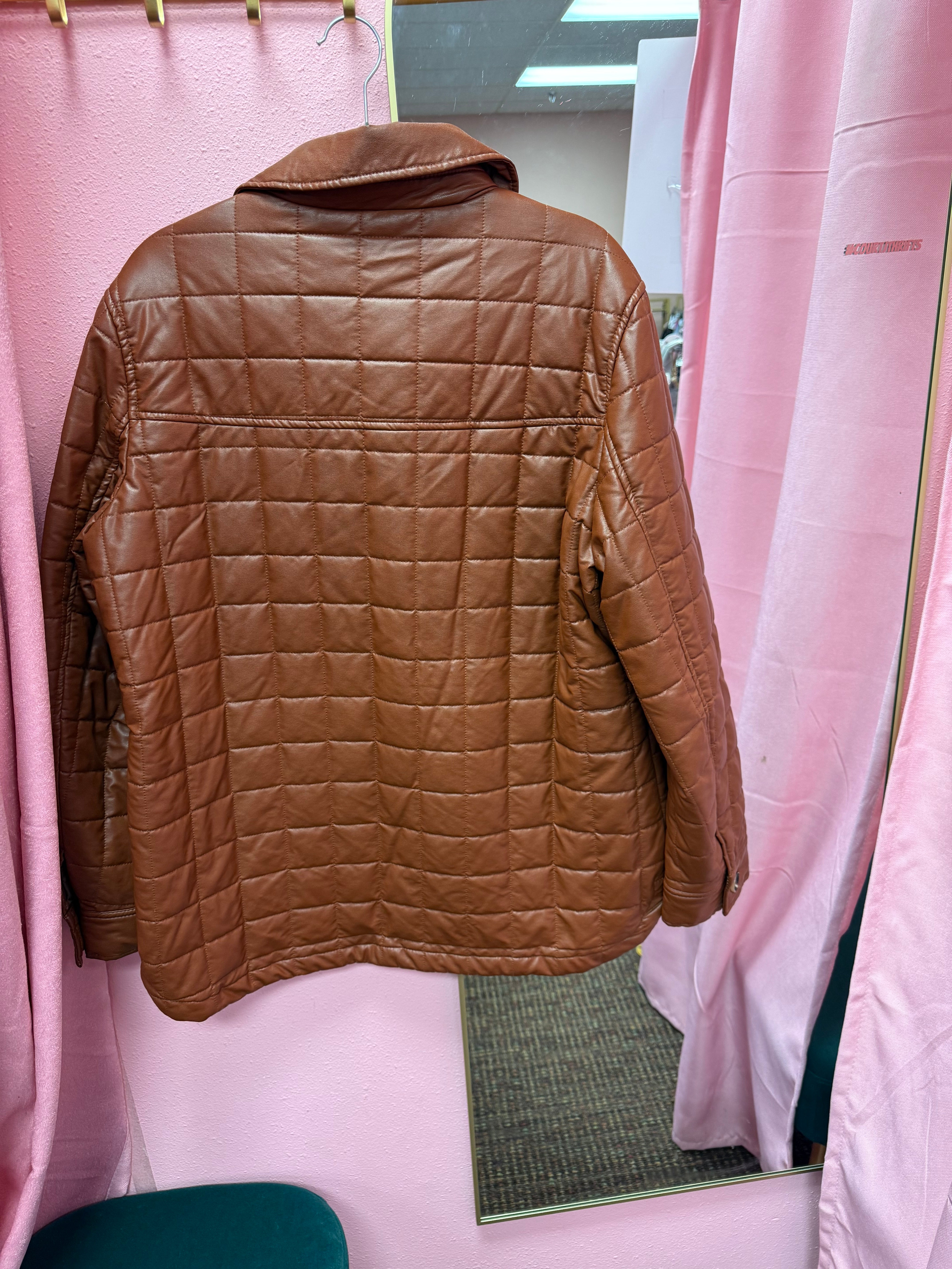 Sam Edelman Faux Leather XL Jacket NWT